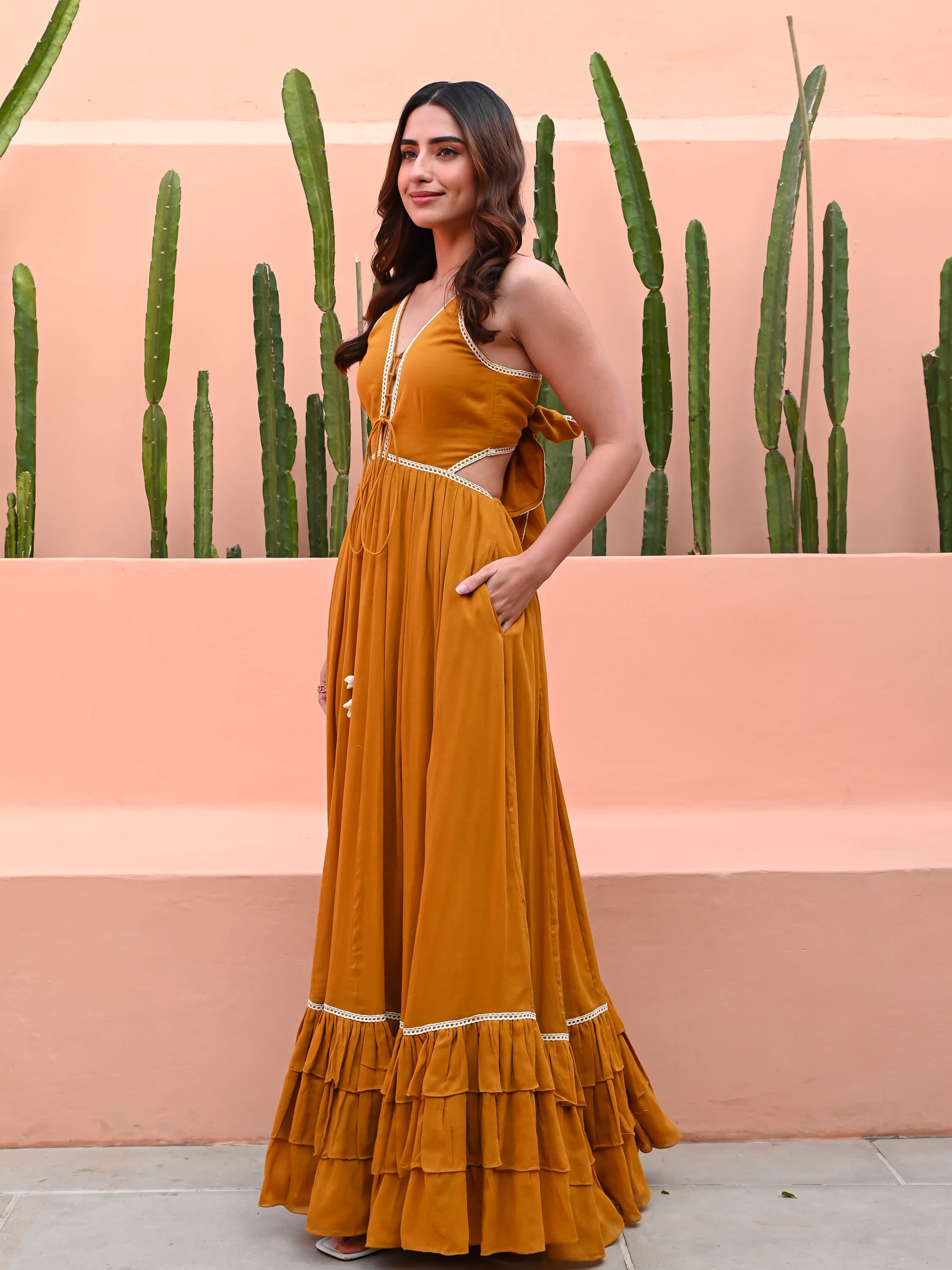 Marigold Cotton Dress