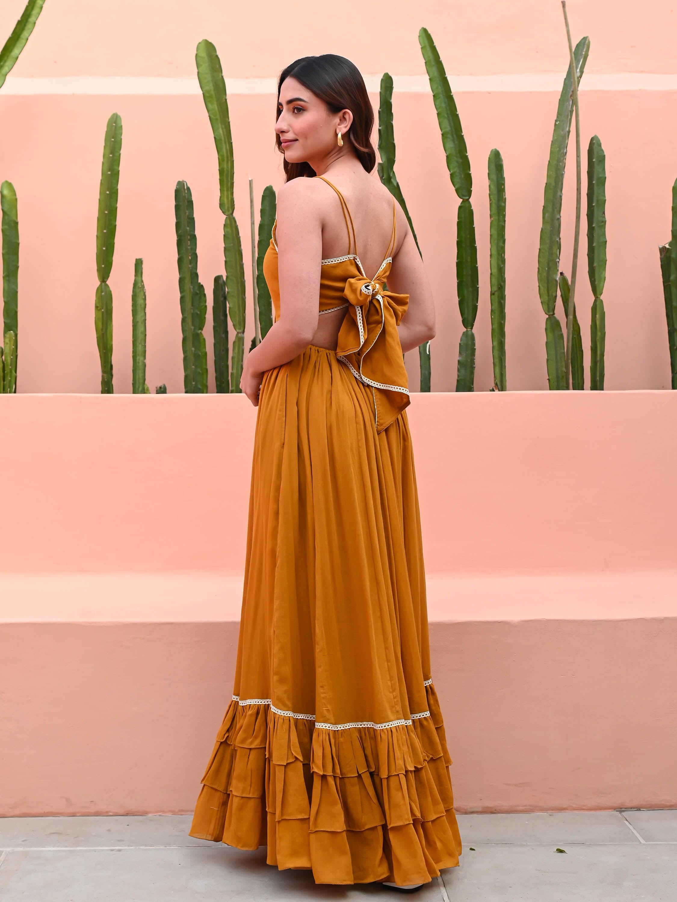 Marigold Cotton Dress