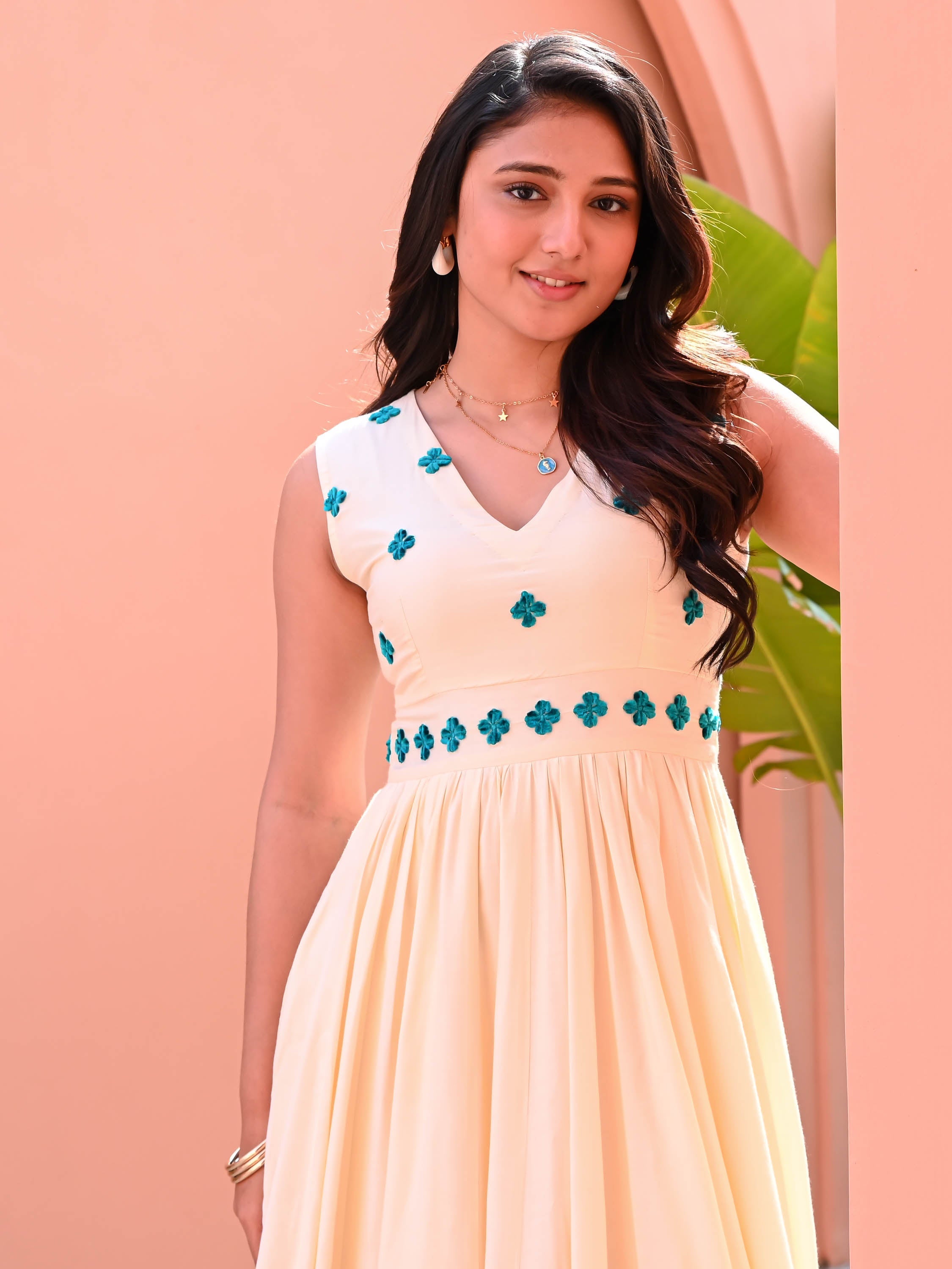 Biscotti Beige Cotton Dress