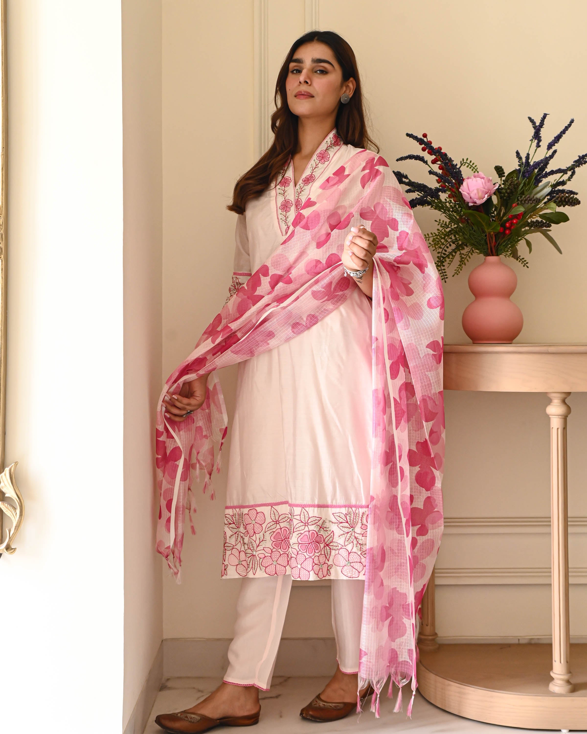 Bunaai Myra Cotton Suit Set
