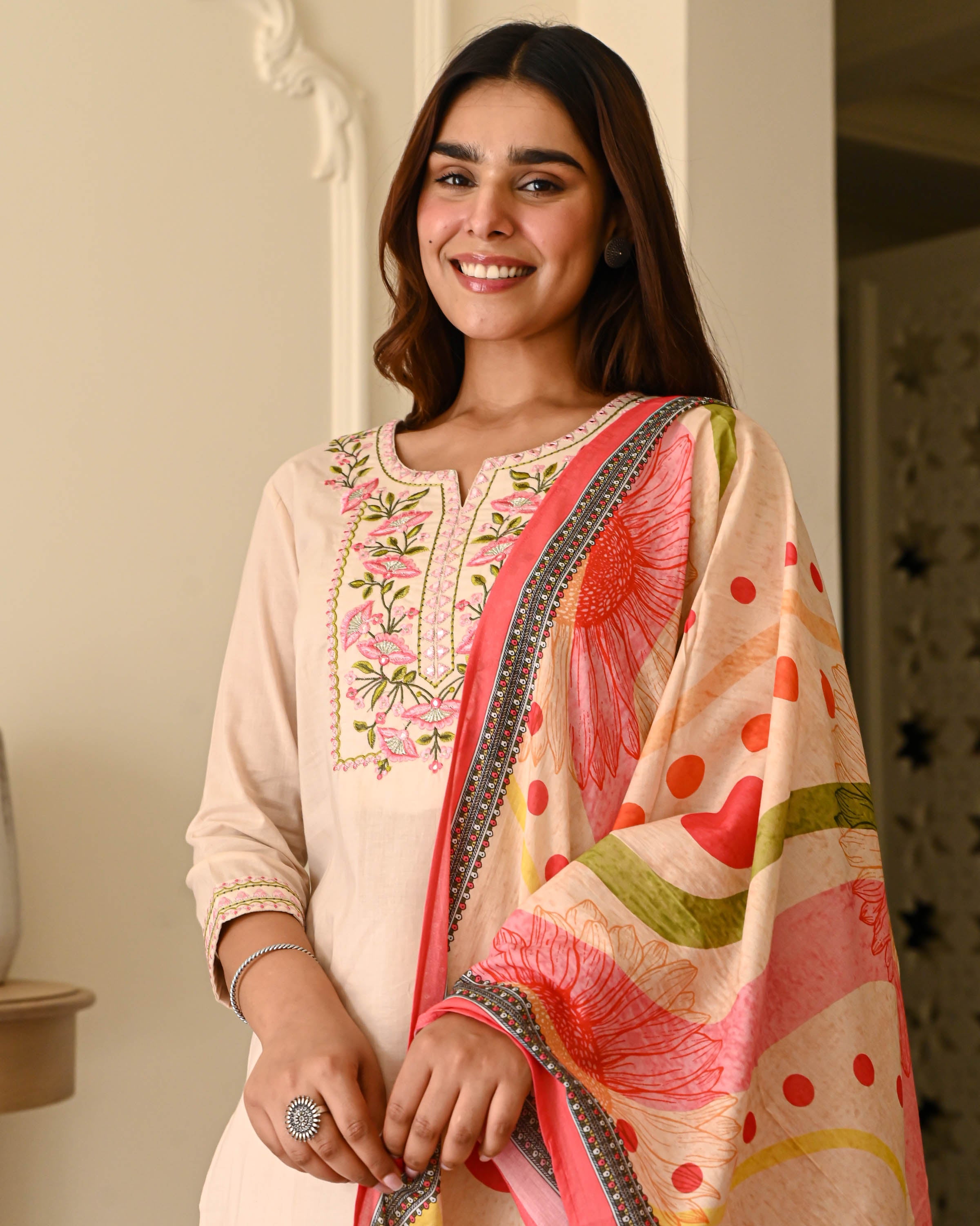 Bunaai Jheel Cotton Suit Set