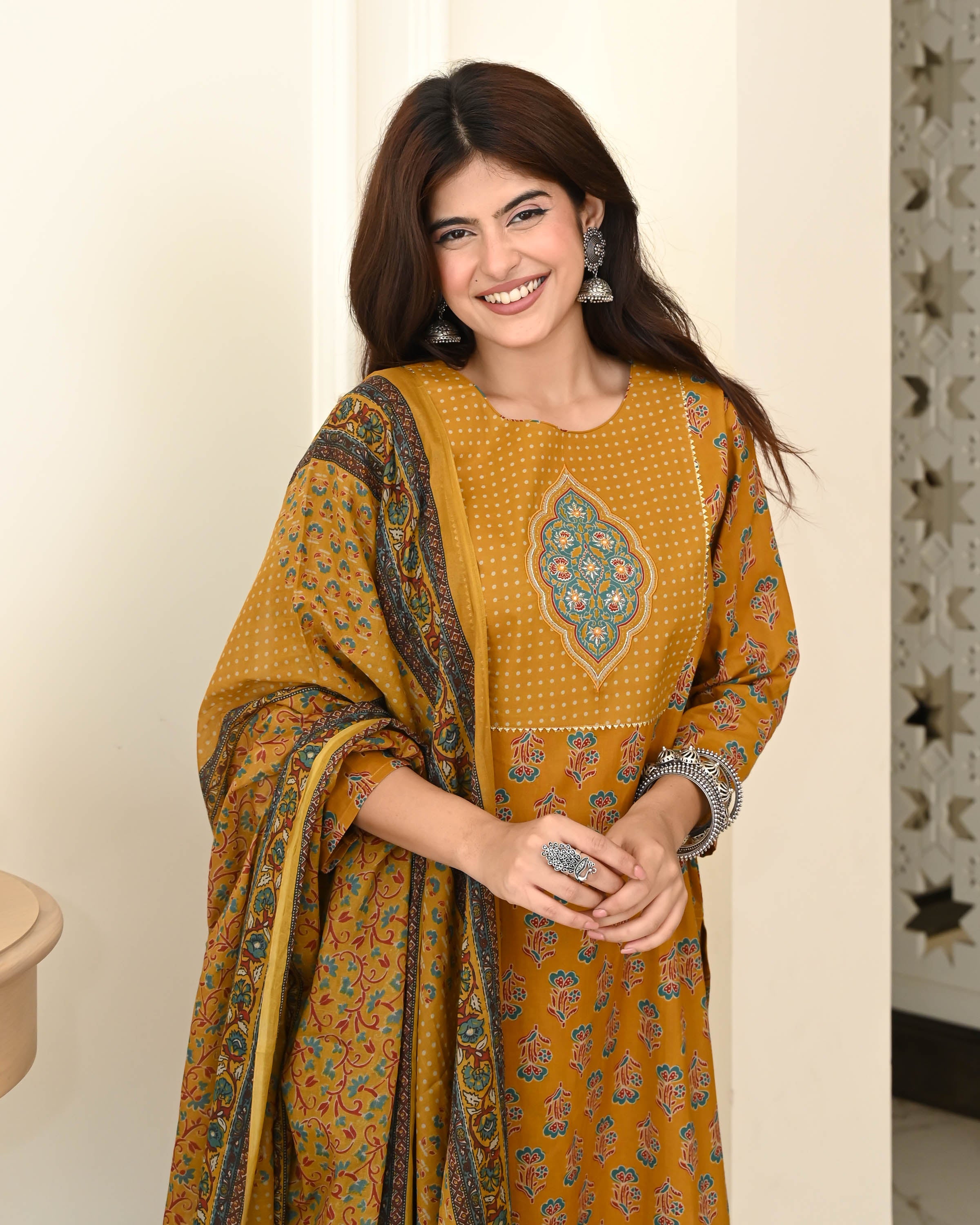 Tulip Cotton Suit Set