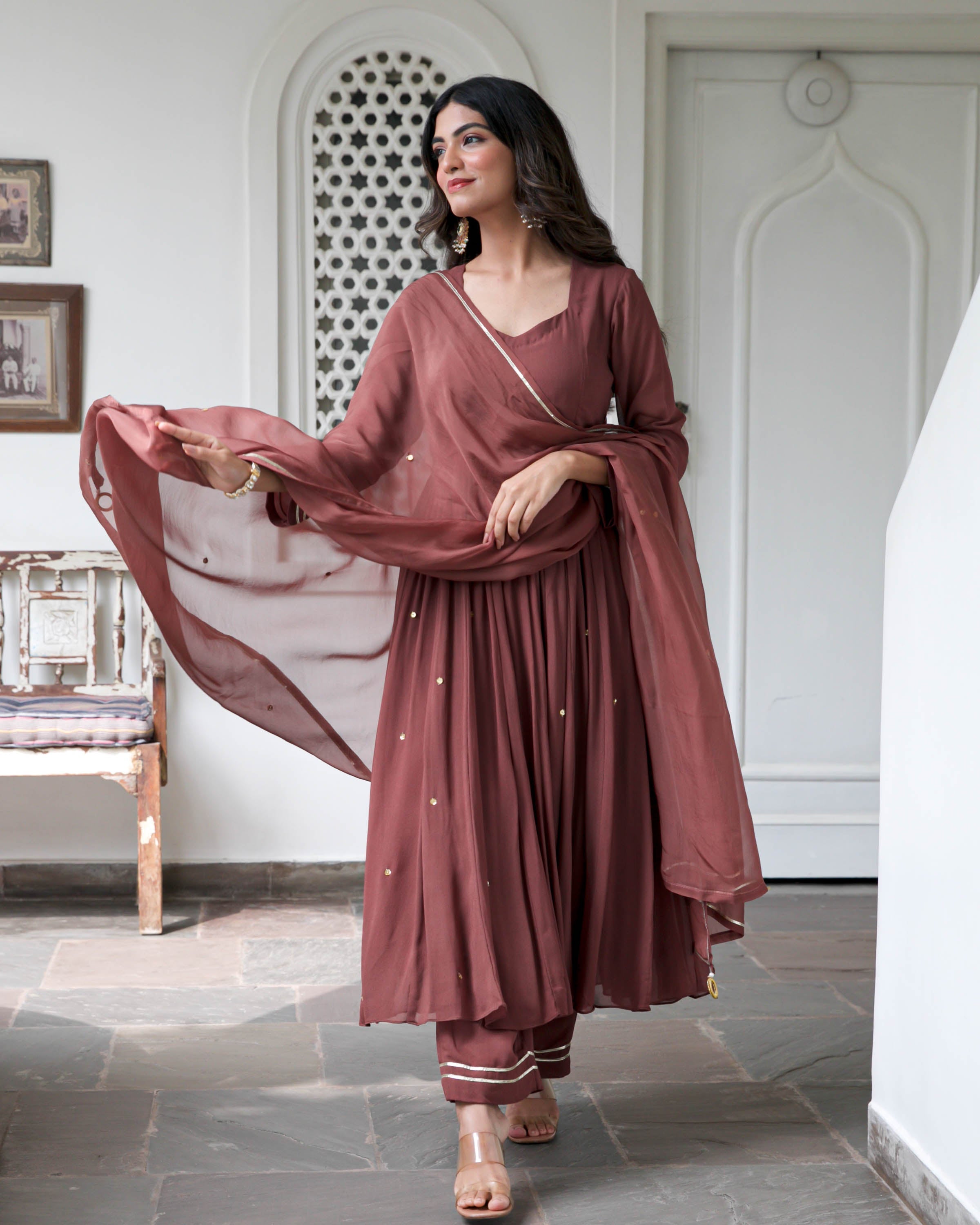 Koyal Georgette Suit Set