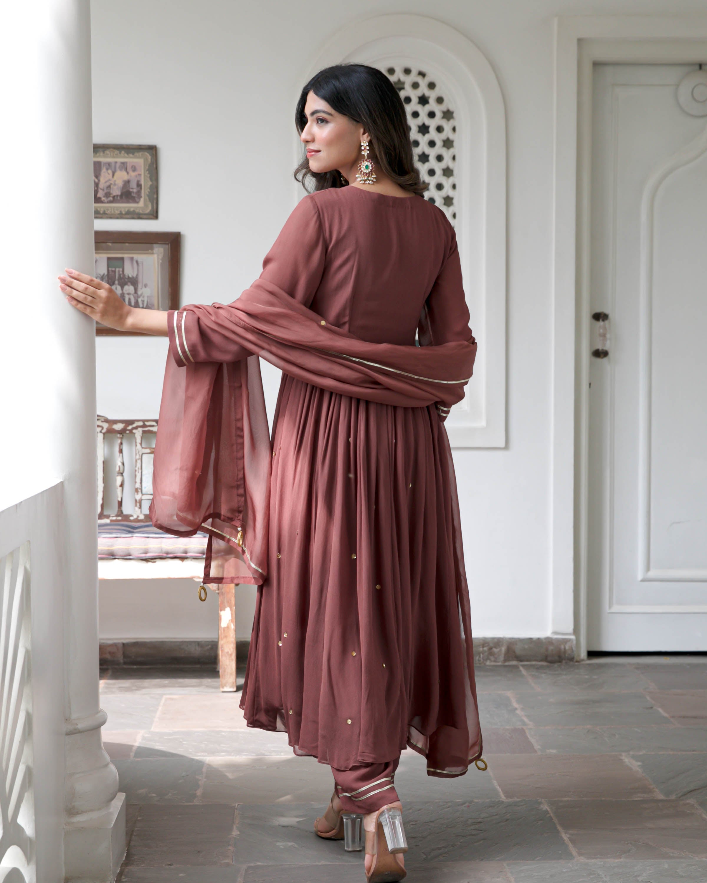 Koyal Georgette Suit Set