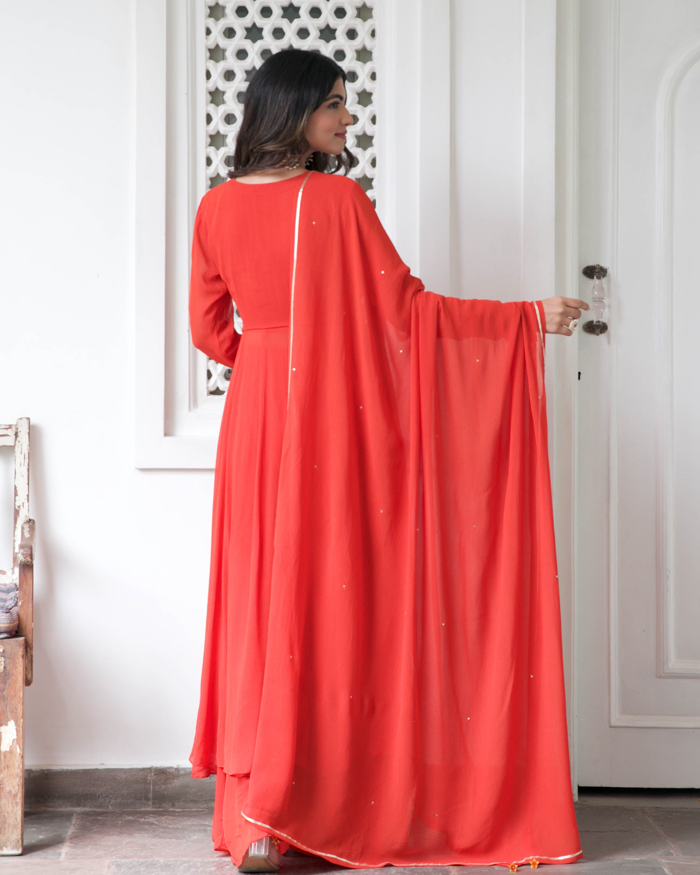 Gulab Georgette Suit Set