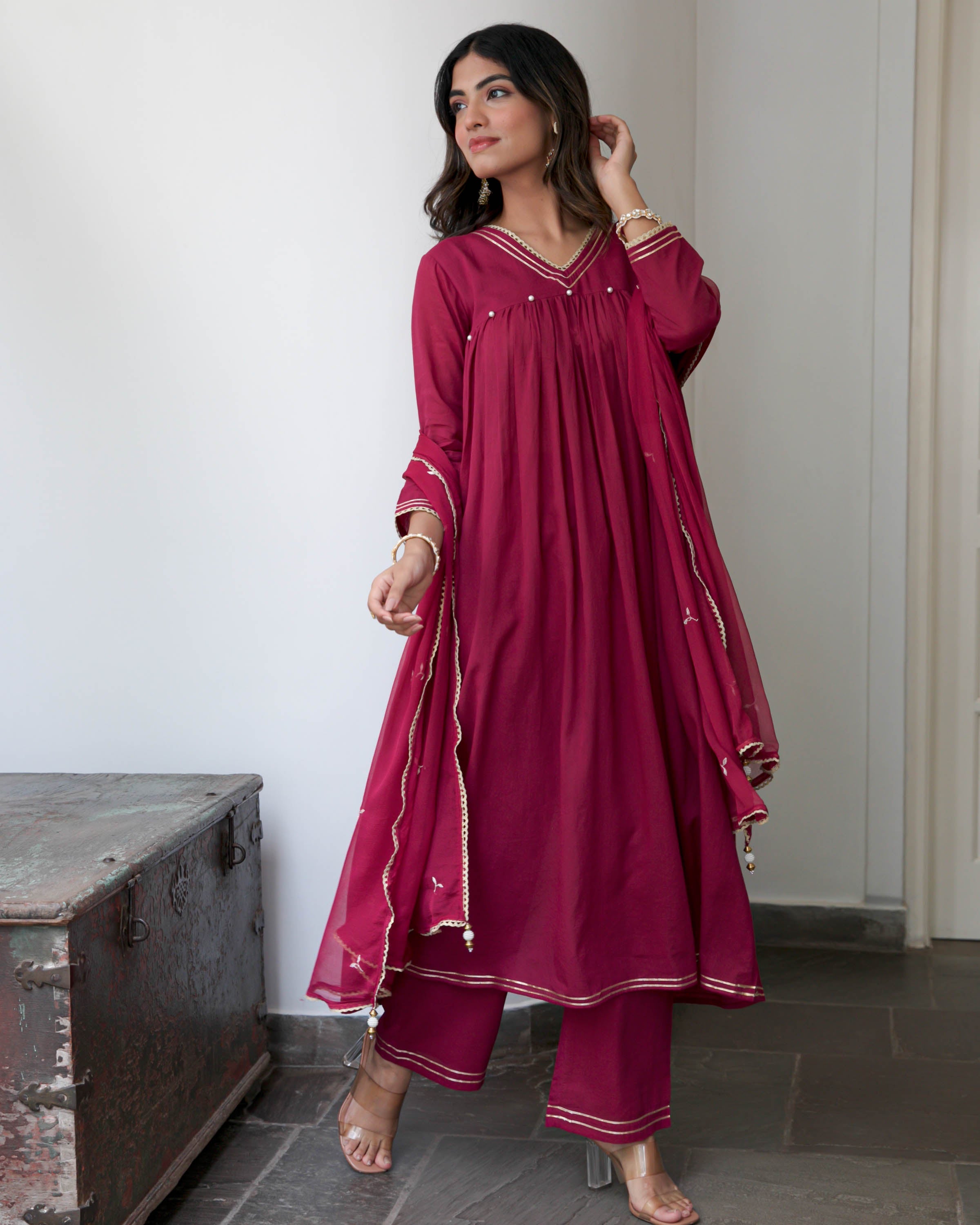 Aarohi Cotton Suit Set