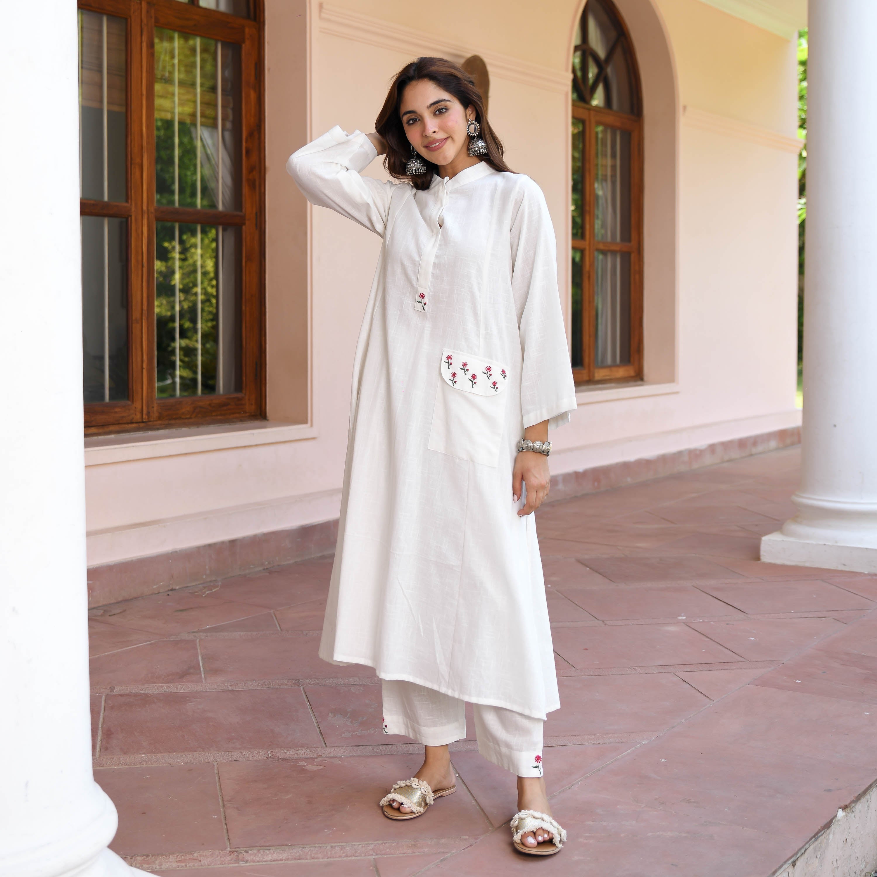 Noorani Embroidered Kurta Set