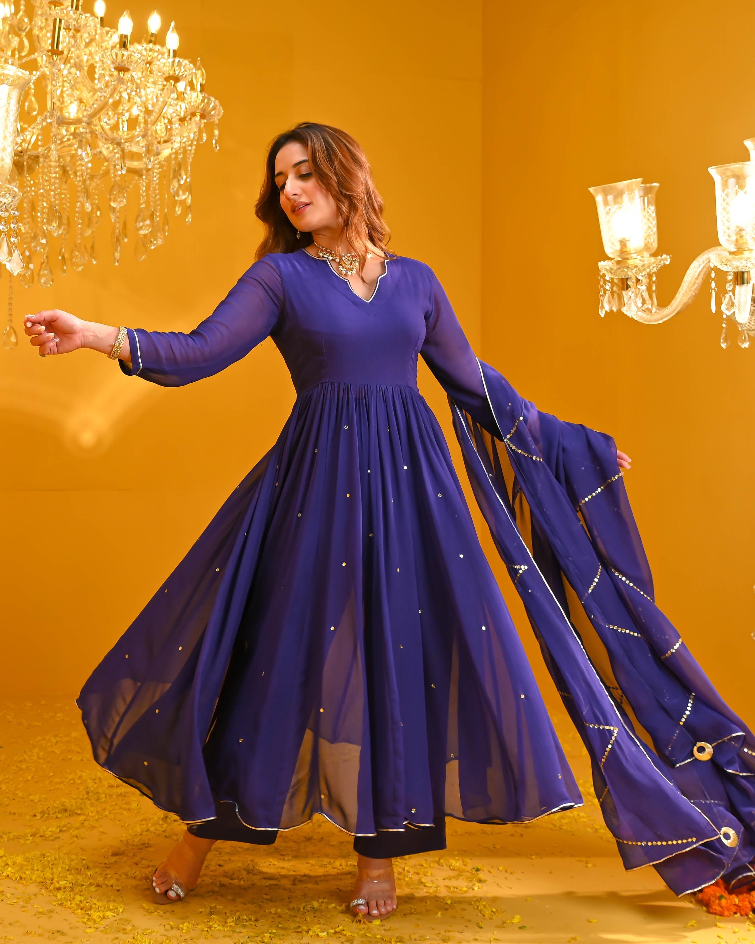 Shreya Georgette Suit Set