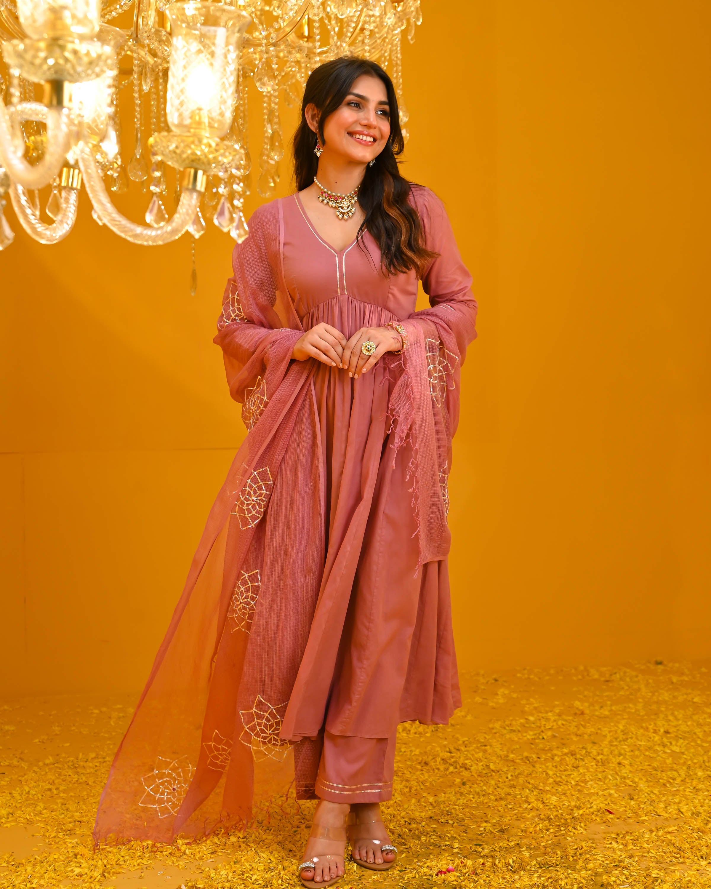 Charvi Cotton Suit Set