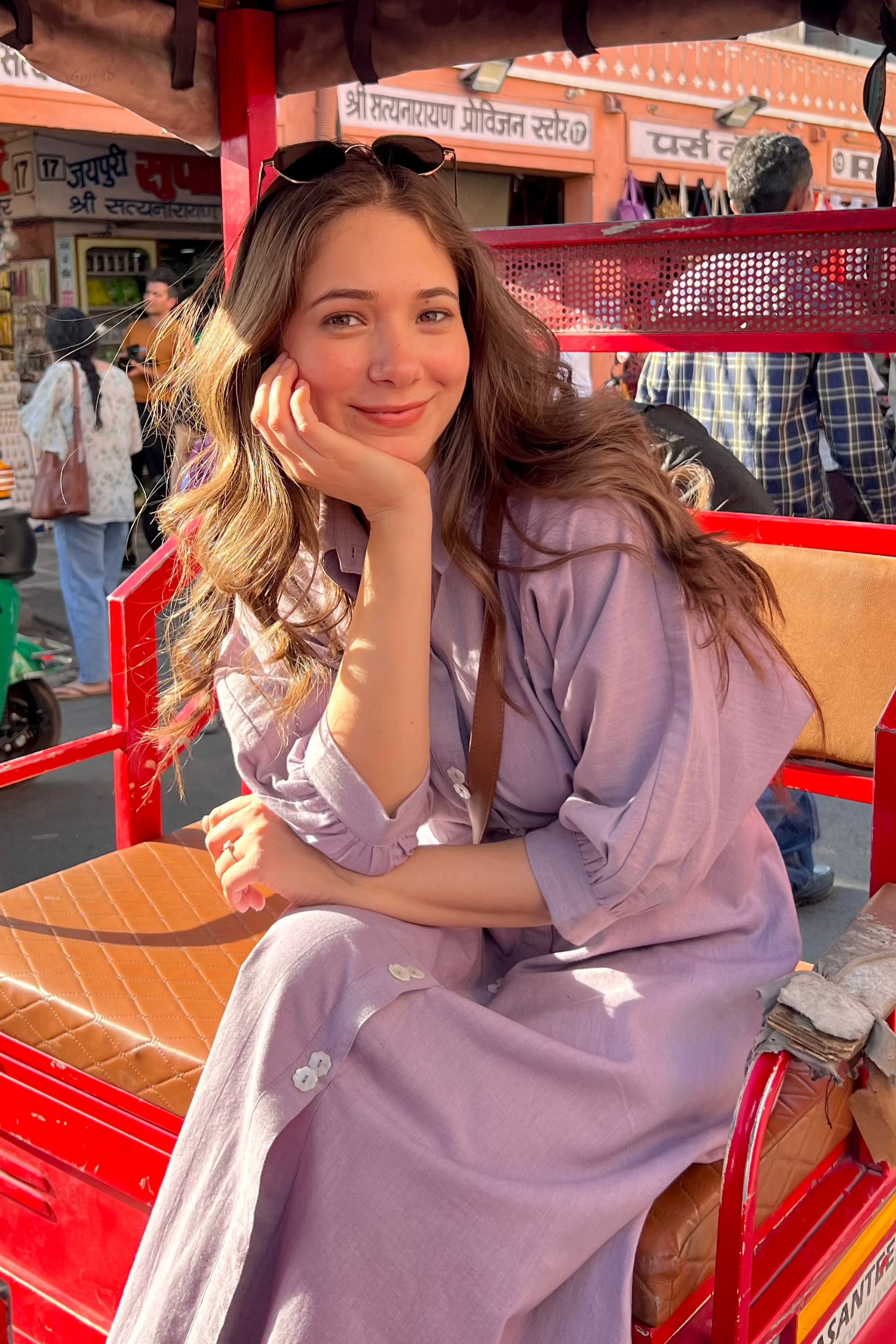 Lavender Grace Shirt Dress