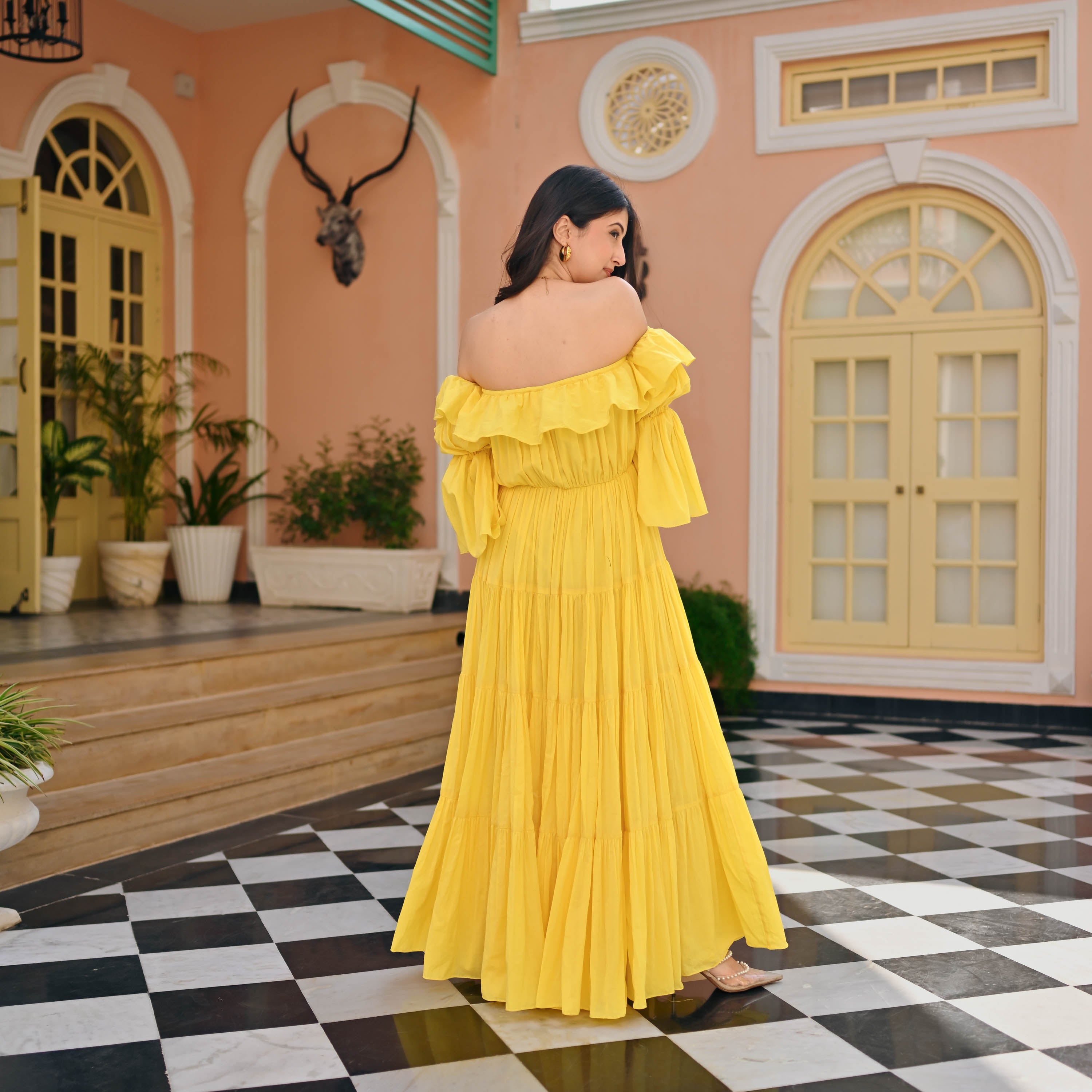 Bunaai Tropical Tango Cotton Dress