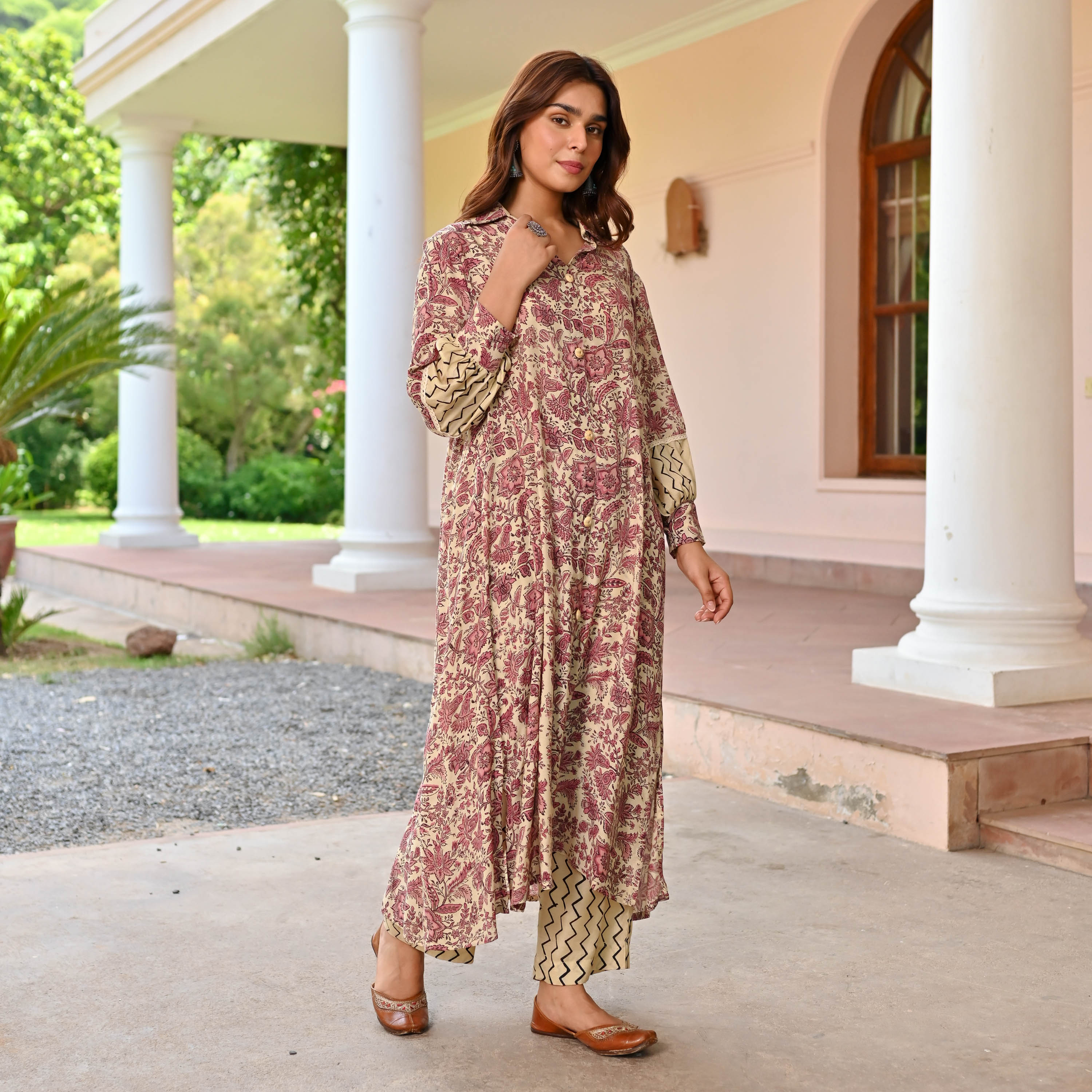 Saira Printed Matching Set
