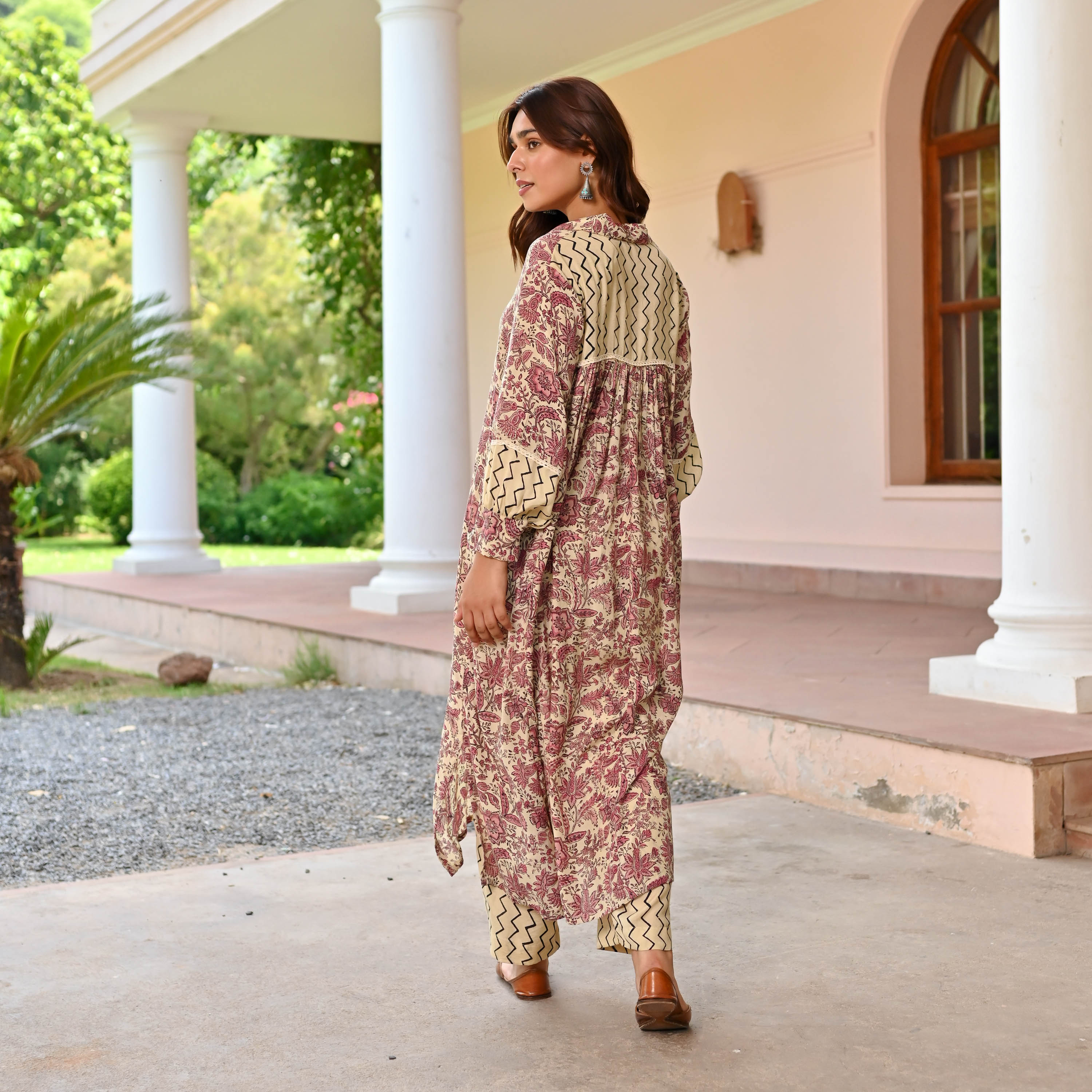 Saira Printed Matching Set