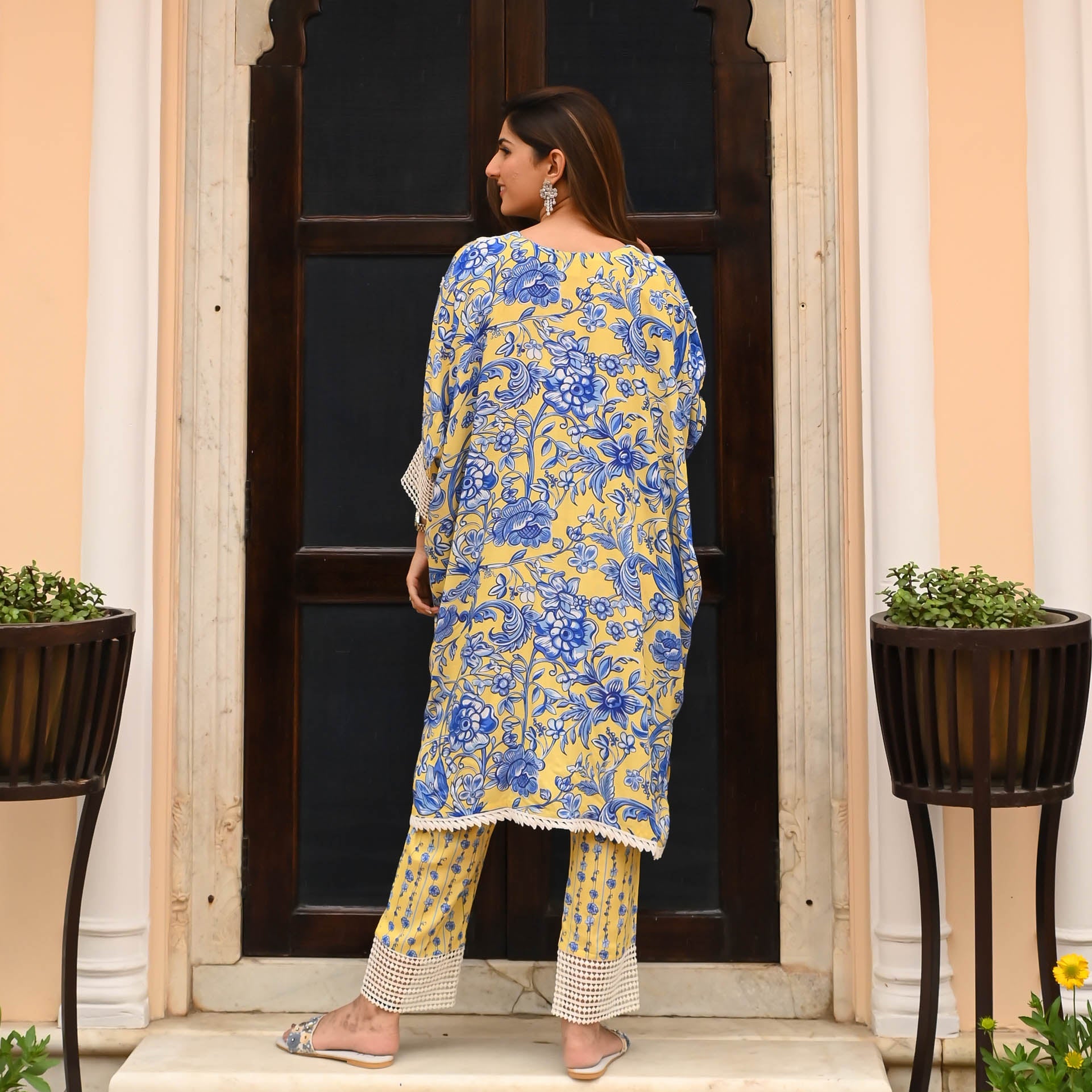 Twinning Tones Kaftan Set