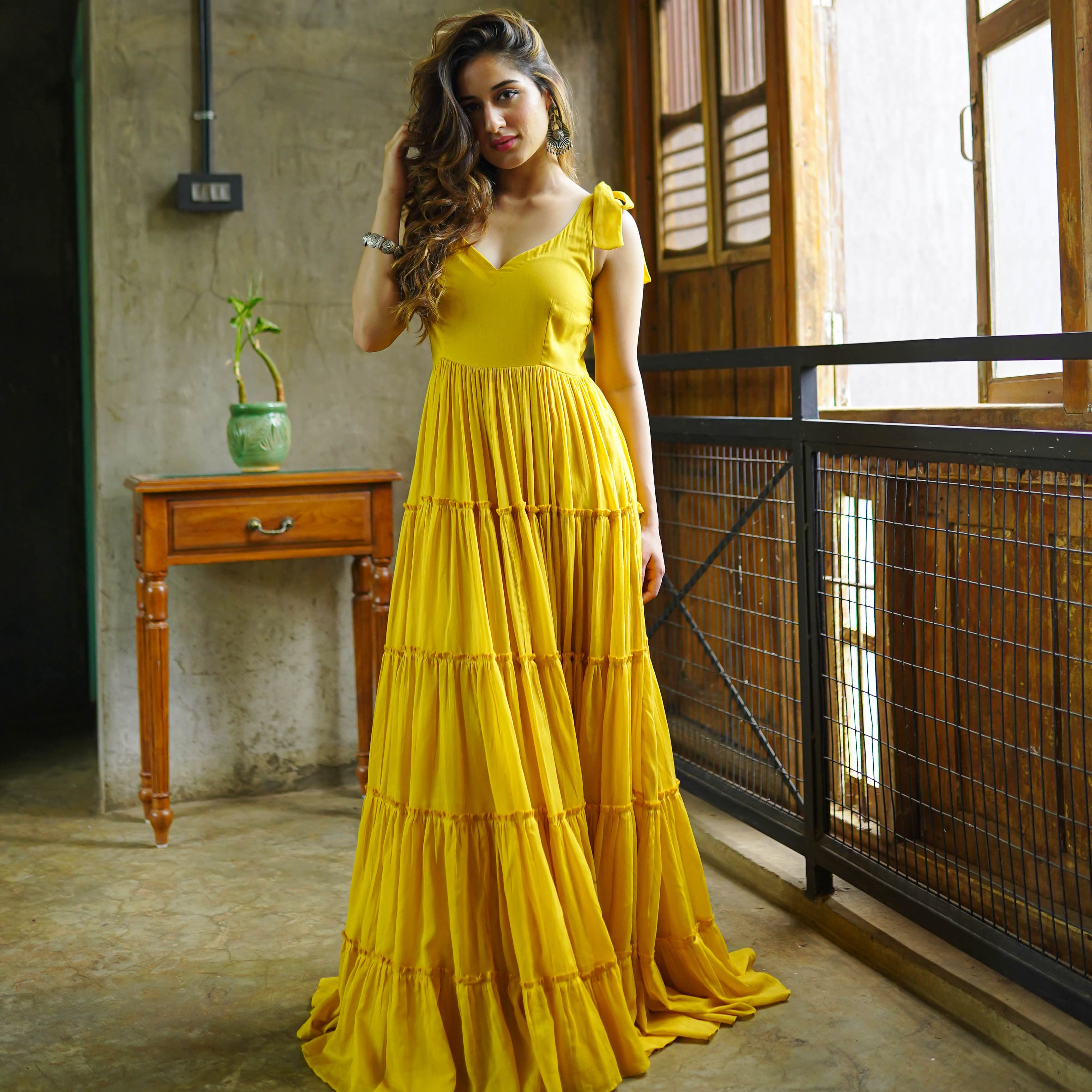 Bunaai Rylee Cotton Maxi Dress