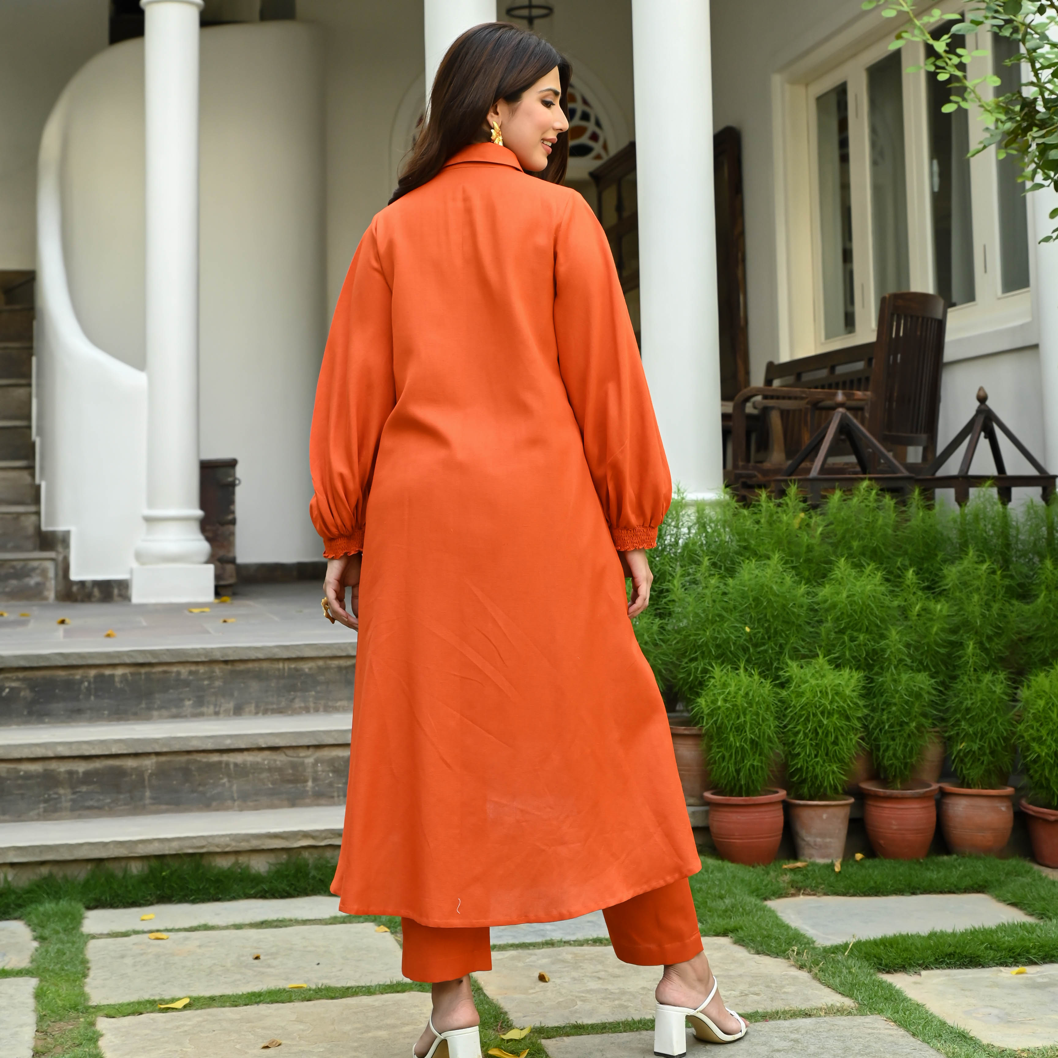 Bunaai Cotton Bliss Kurta Set