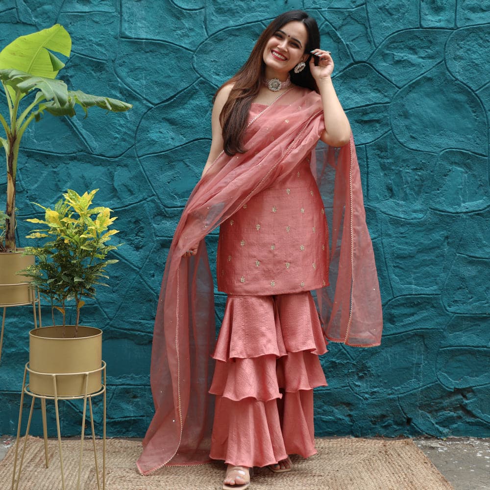 Rose Dawn Sharara Set