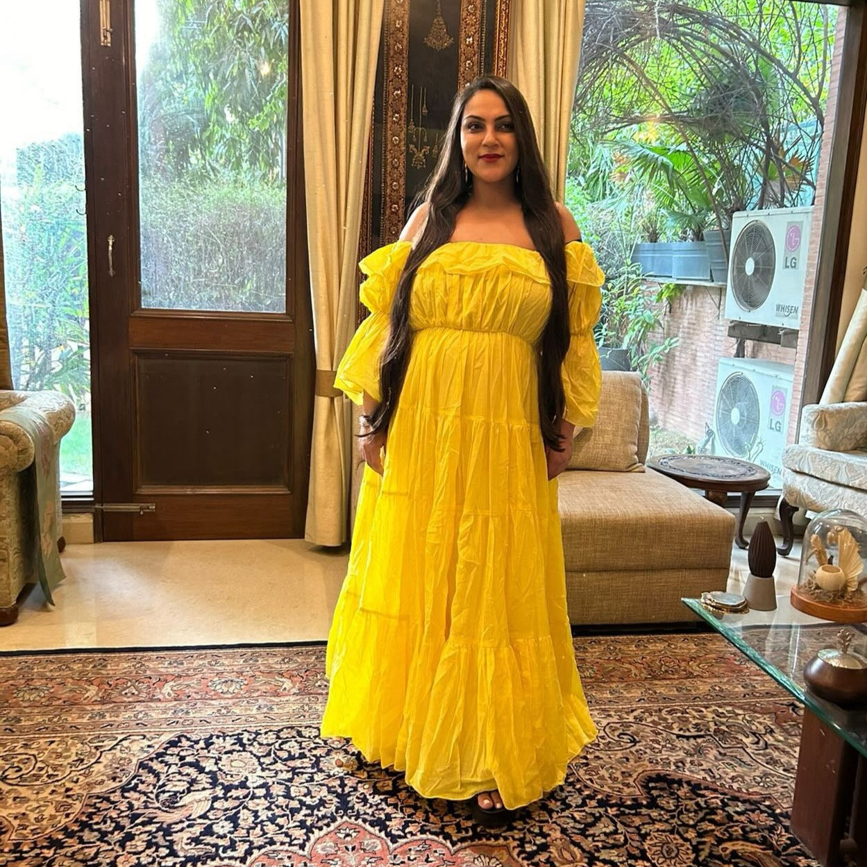 Bunaai Tropical Tango Cotton Dress