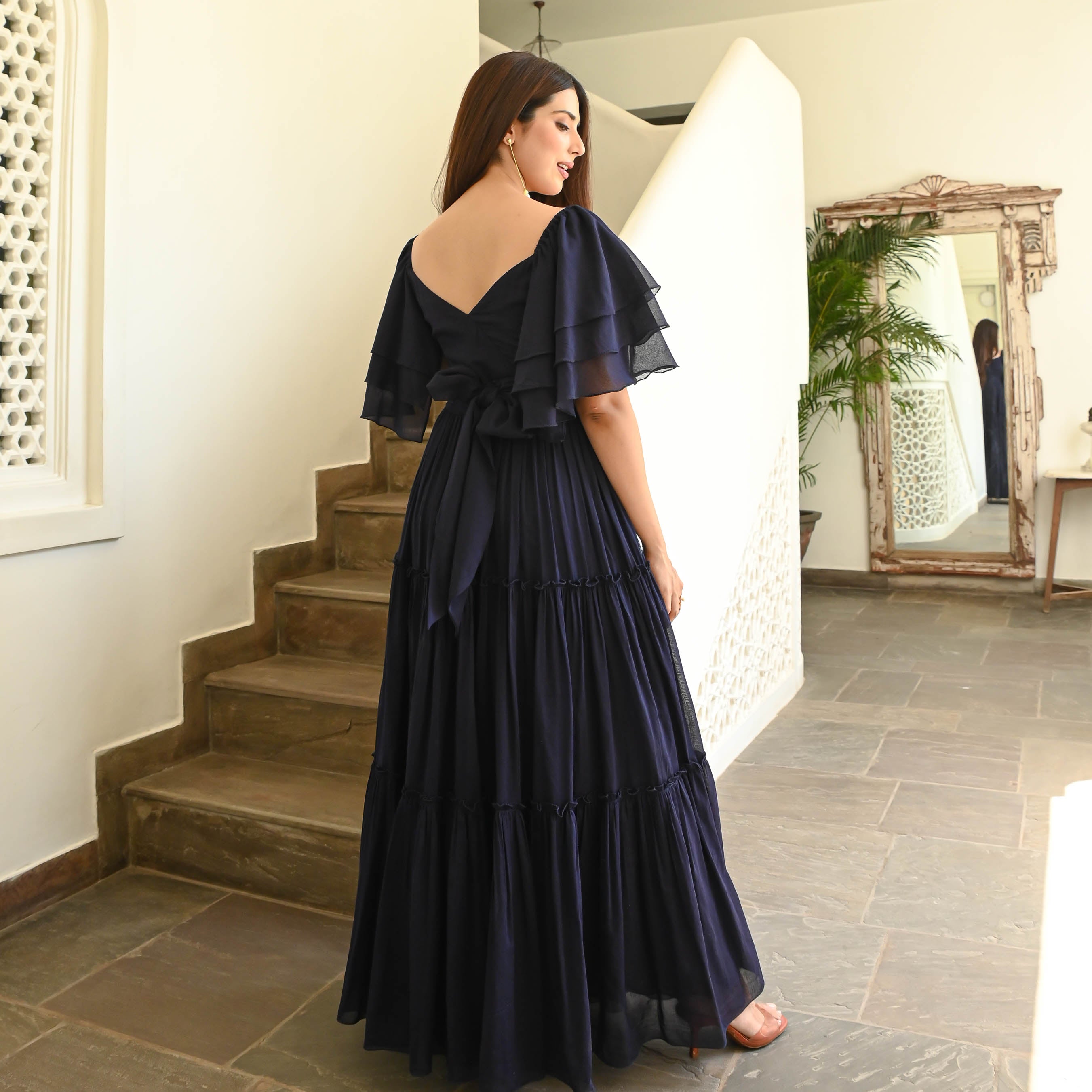 Bunaai Sweetheart Cotton Dress