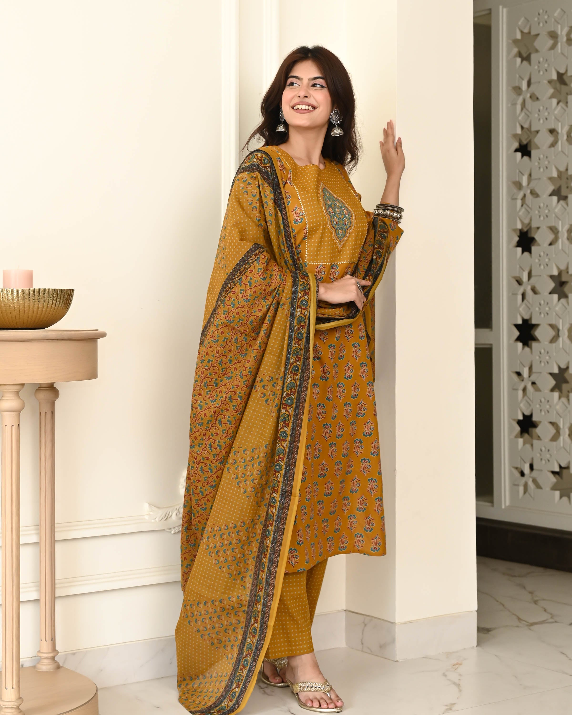 Tulip Cotton Suit Set