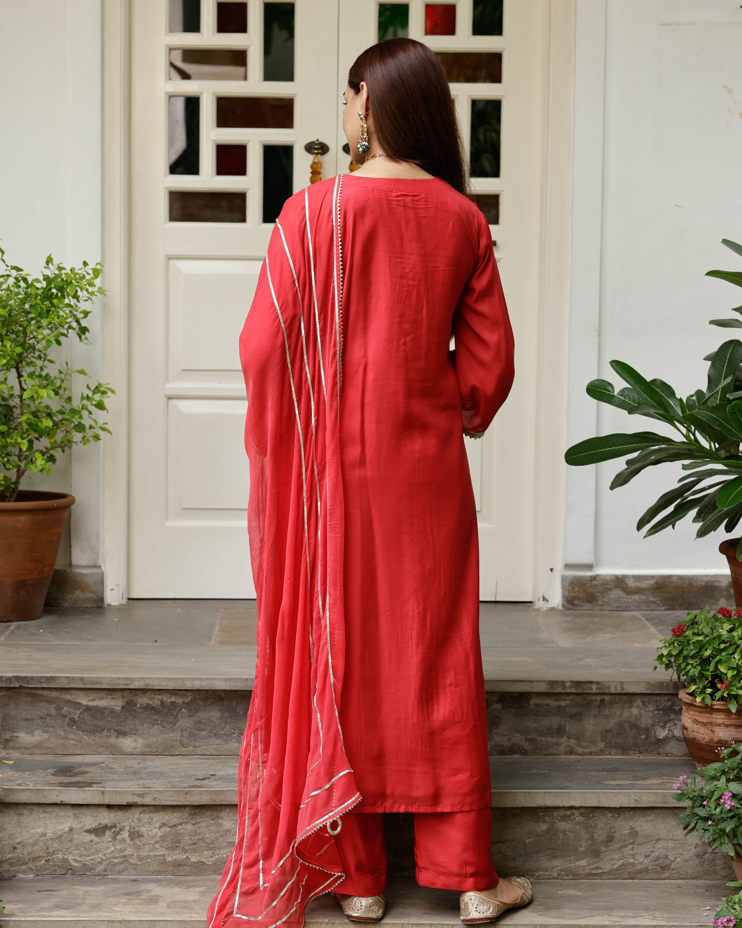 Chameli Embroidered Suit Set