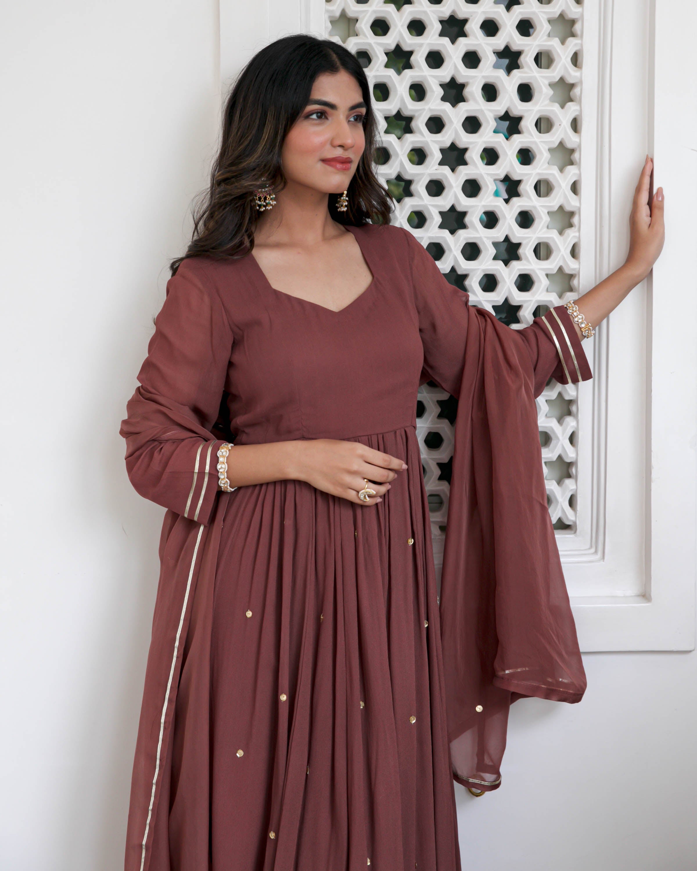 Koyal Georgette Suit Set