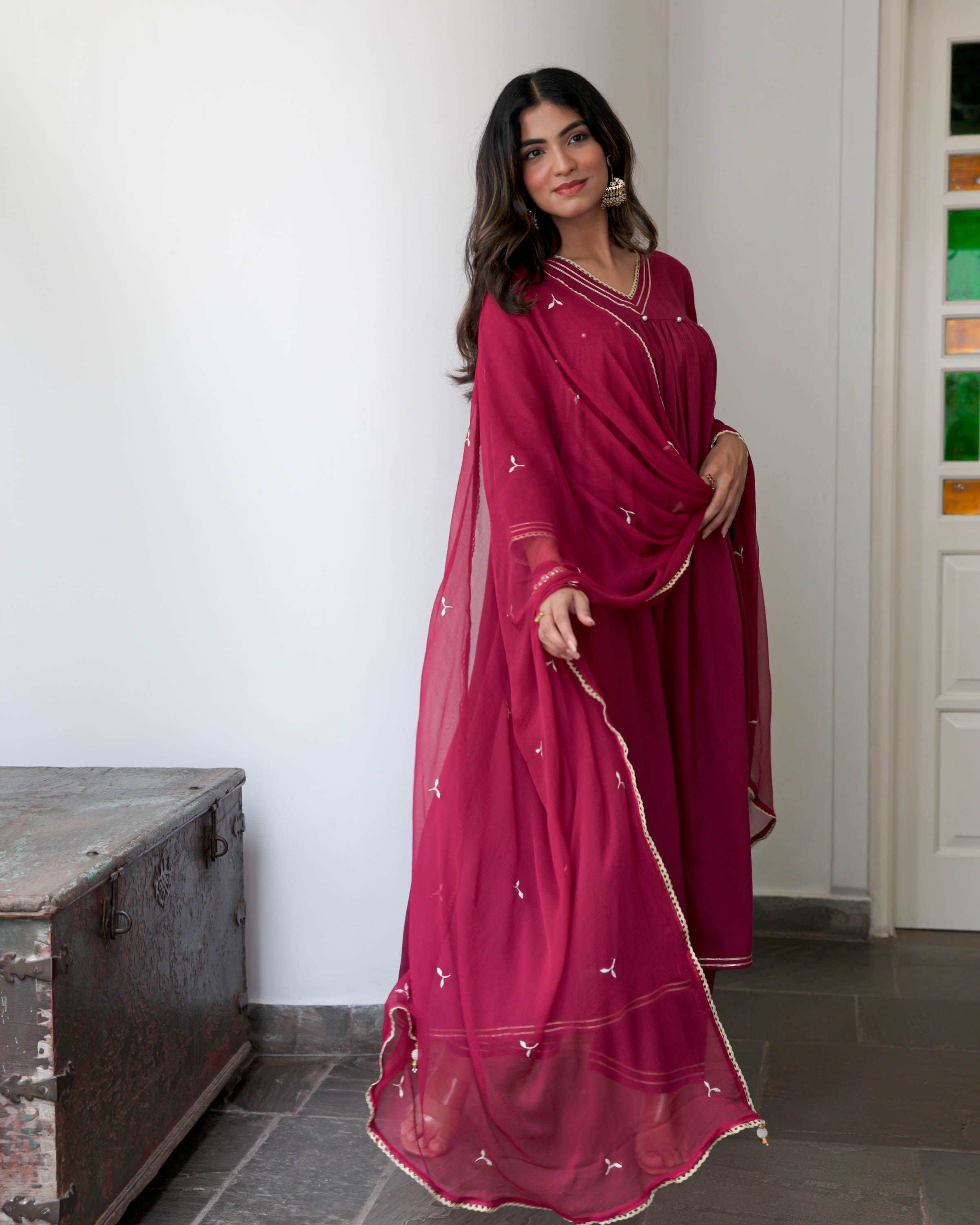 Aarohi Cotton Suit Set