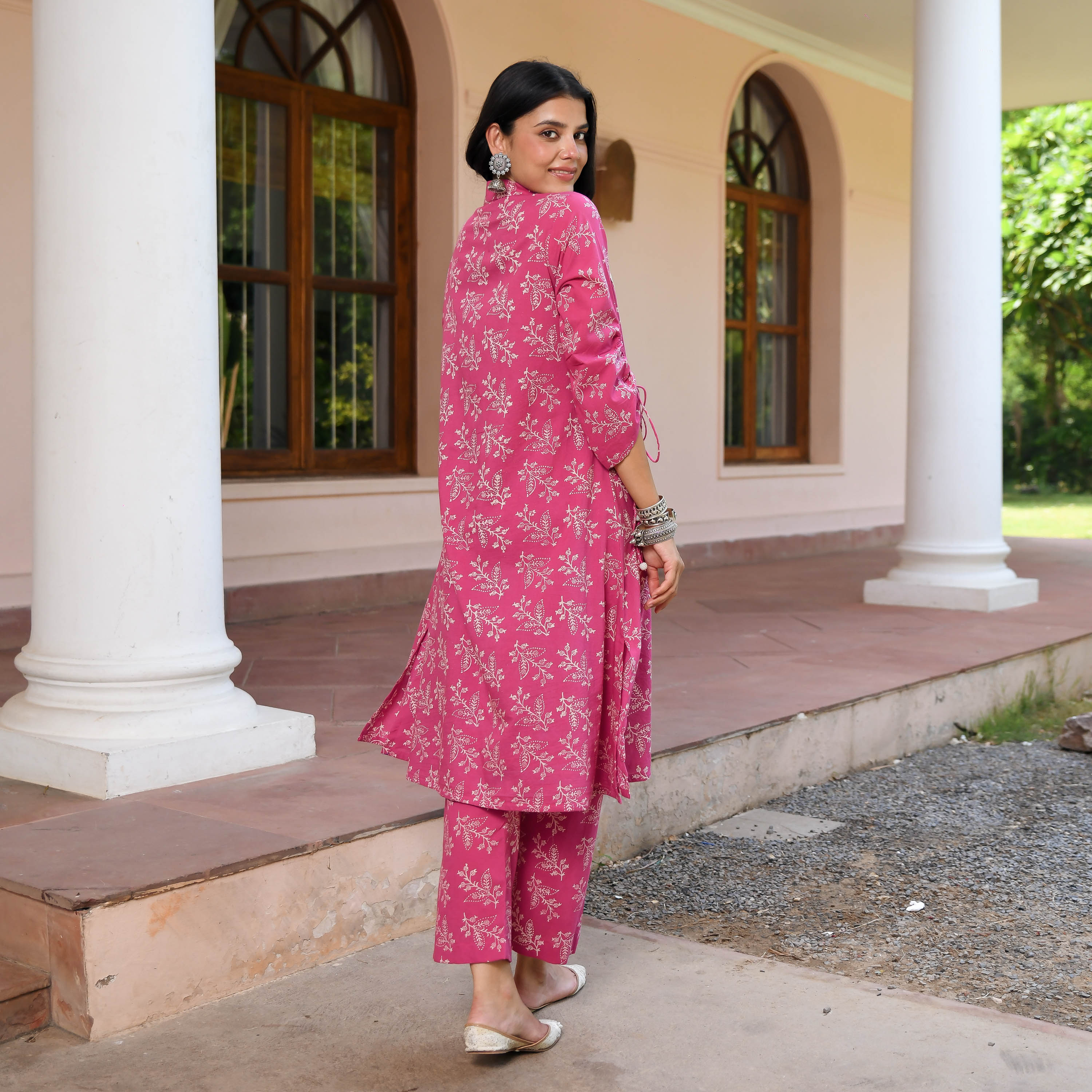 Tanvi Pink Matching Set