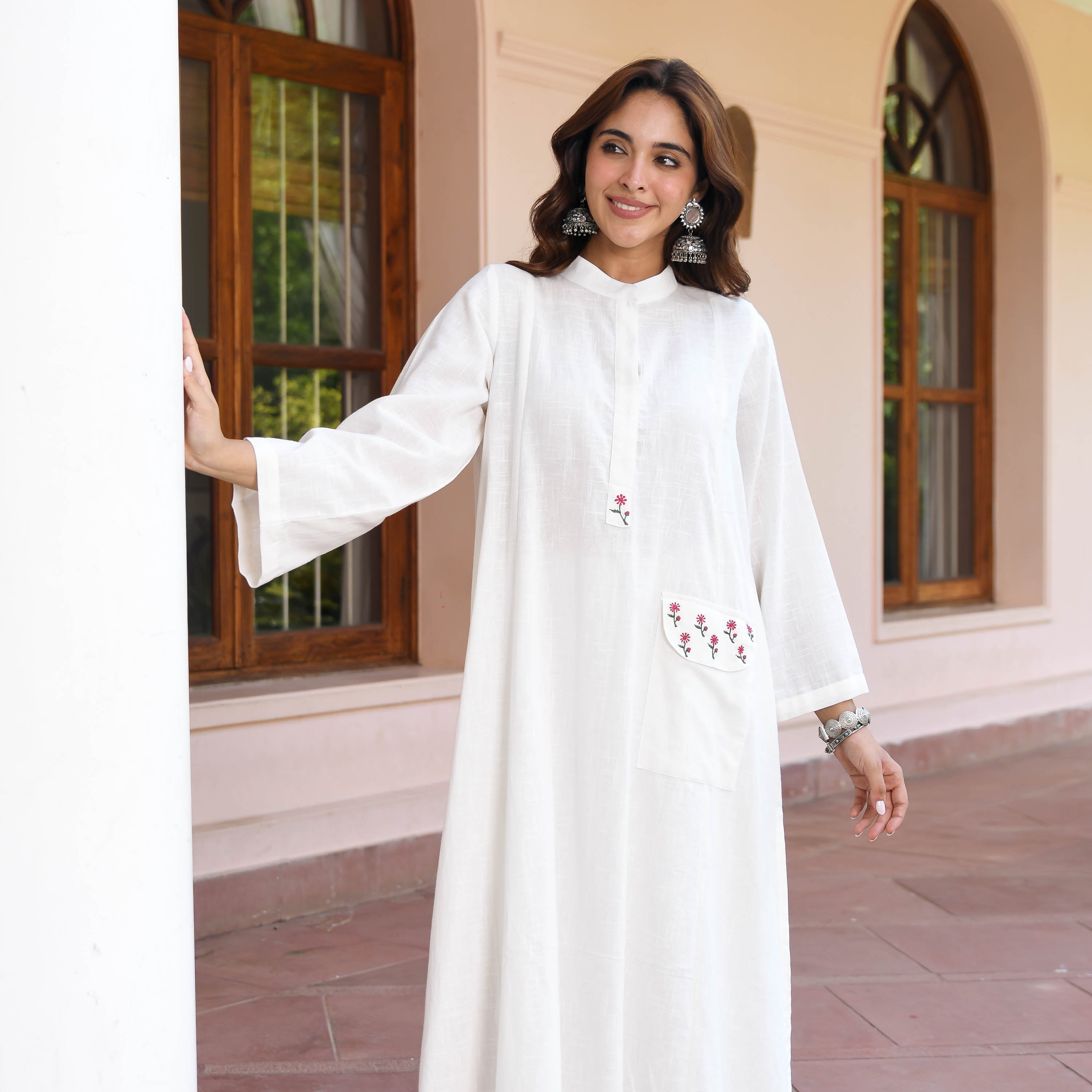 Noorani Embroidered Kurta Set