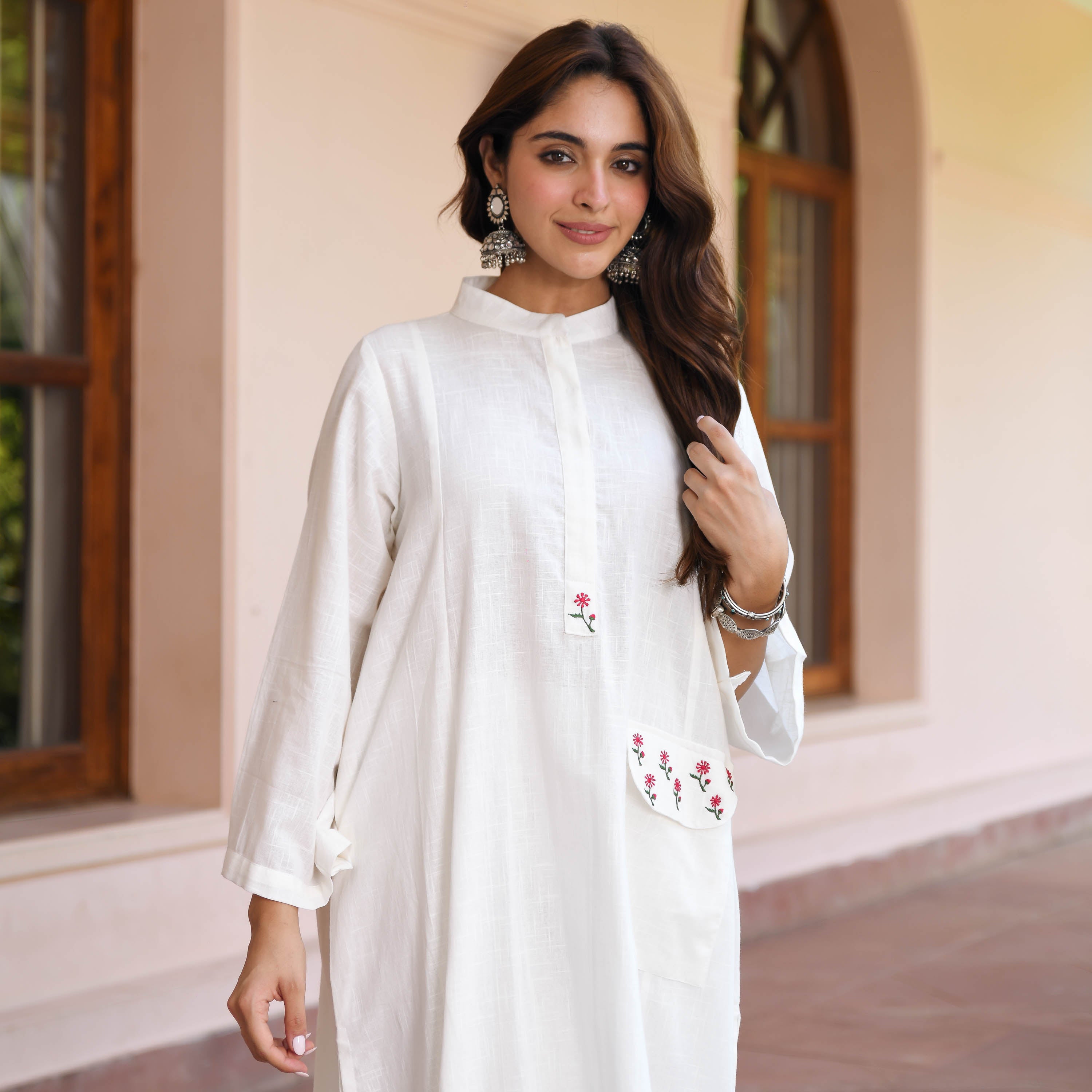Noorani Embroidered Kurta Set