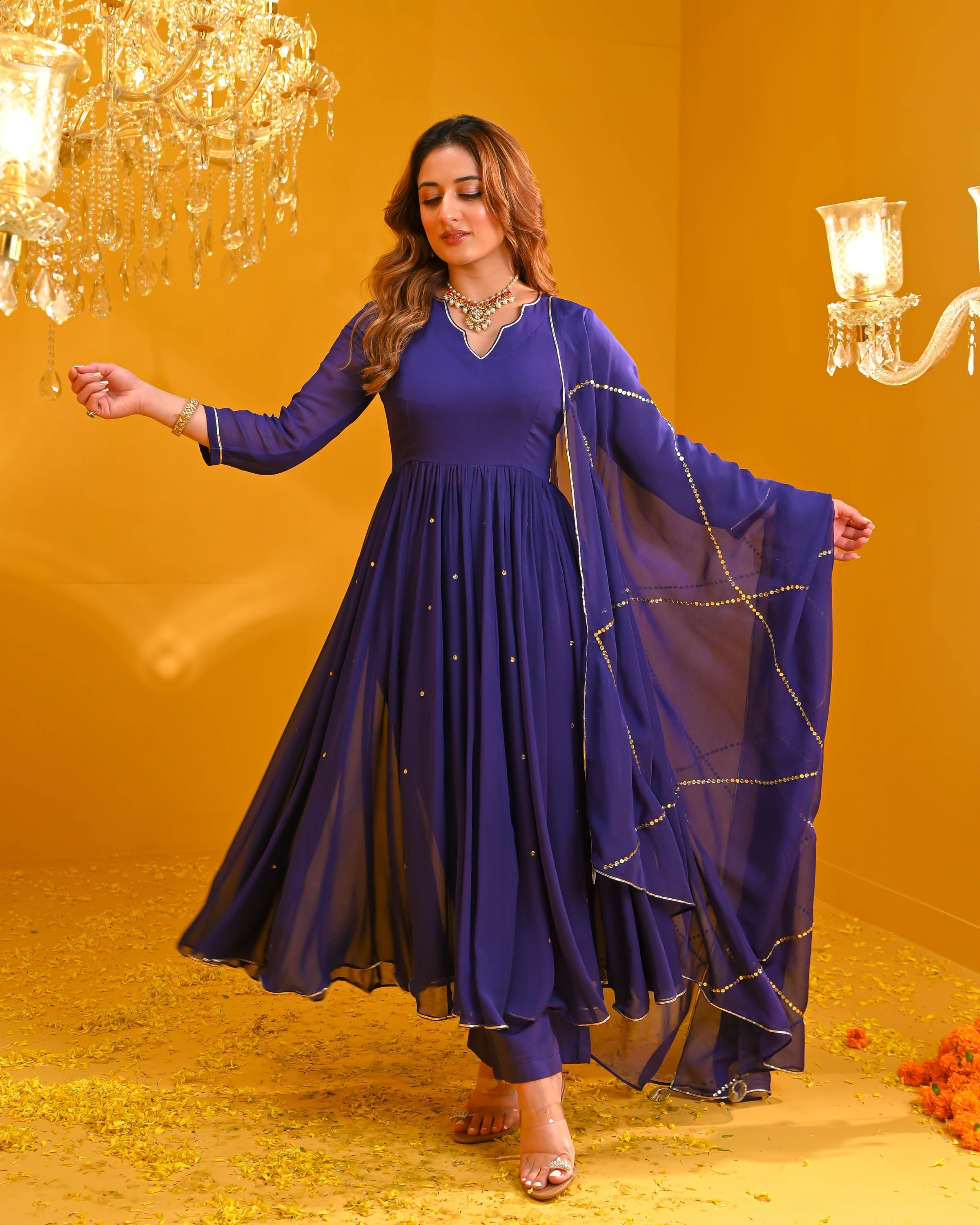 Shreya Georgette Suit Set