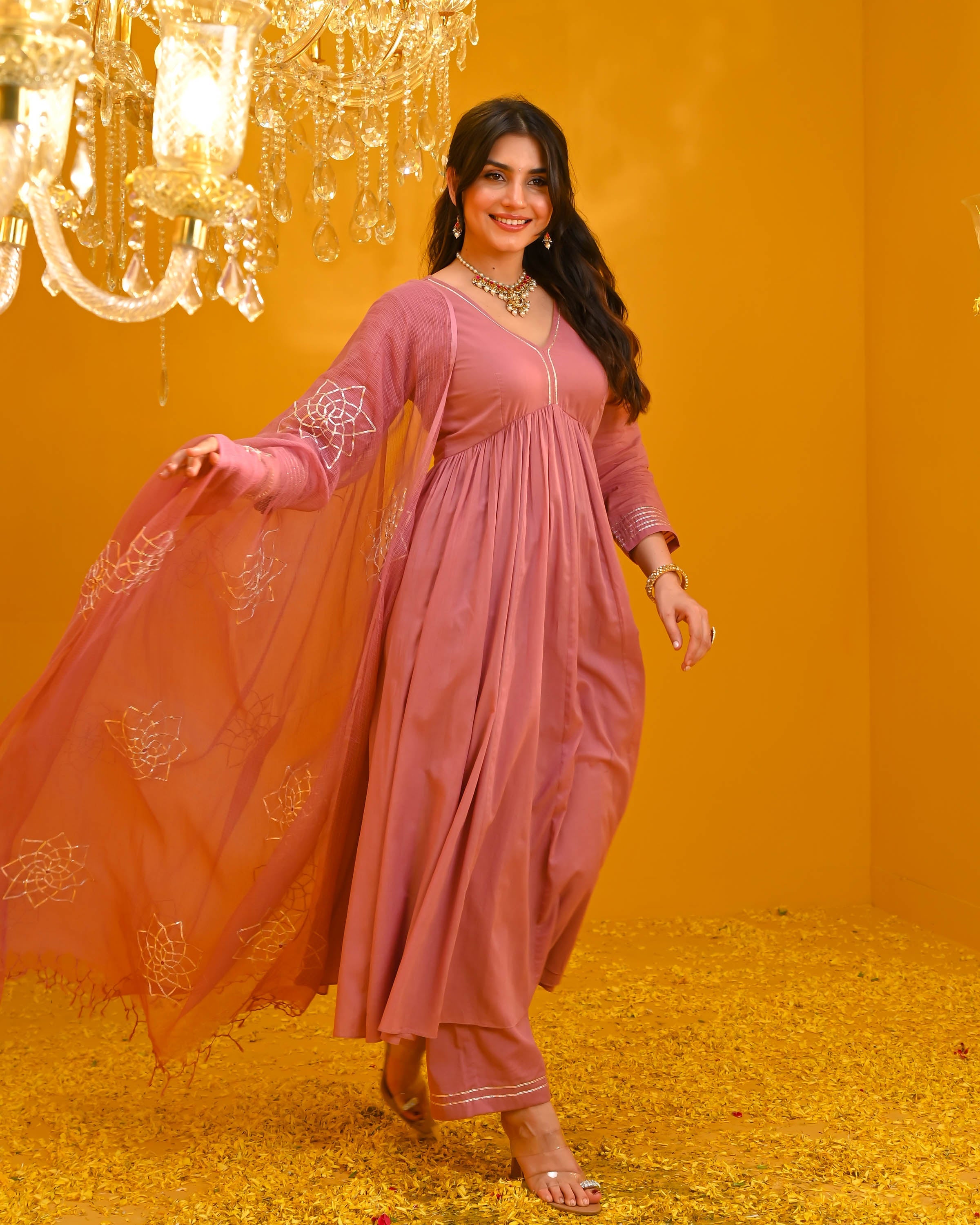 Charvi Cotton Suit Set