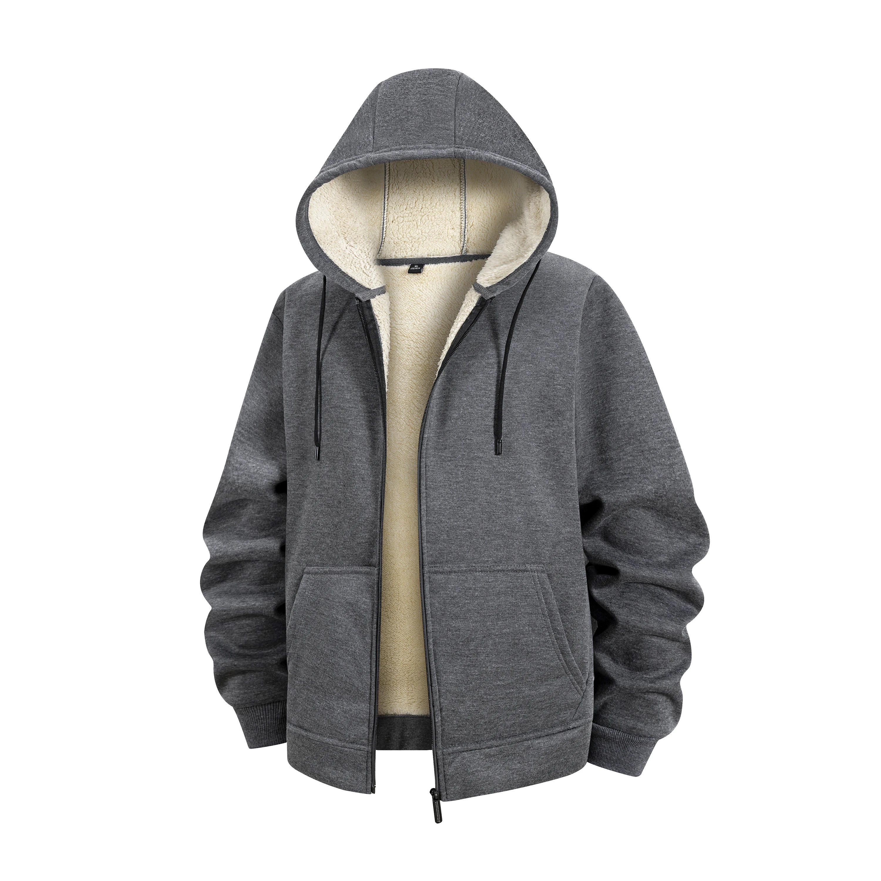 Thick Winter Long Sleeve Sport Hoodies Jacket for Men
