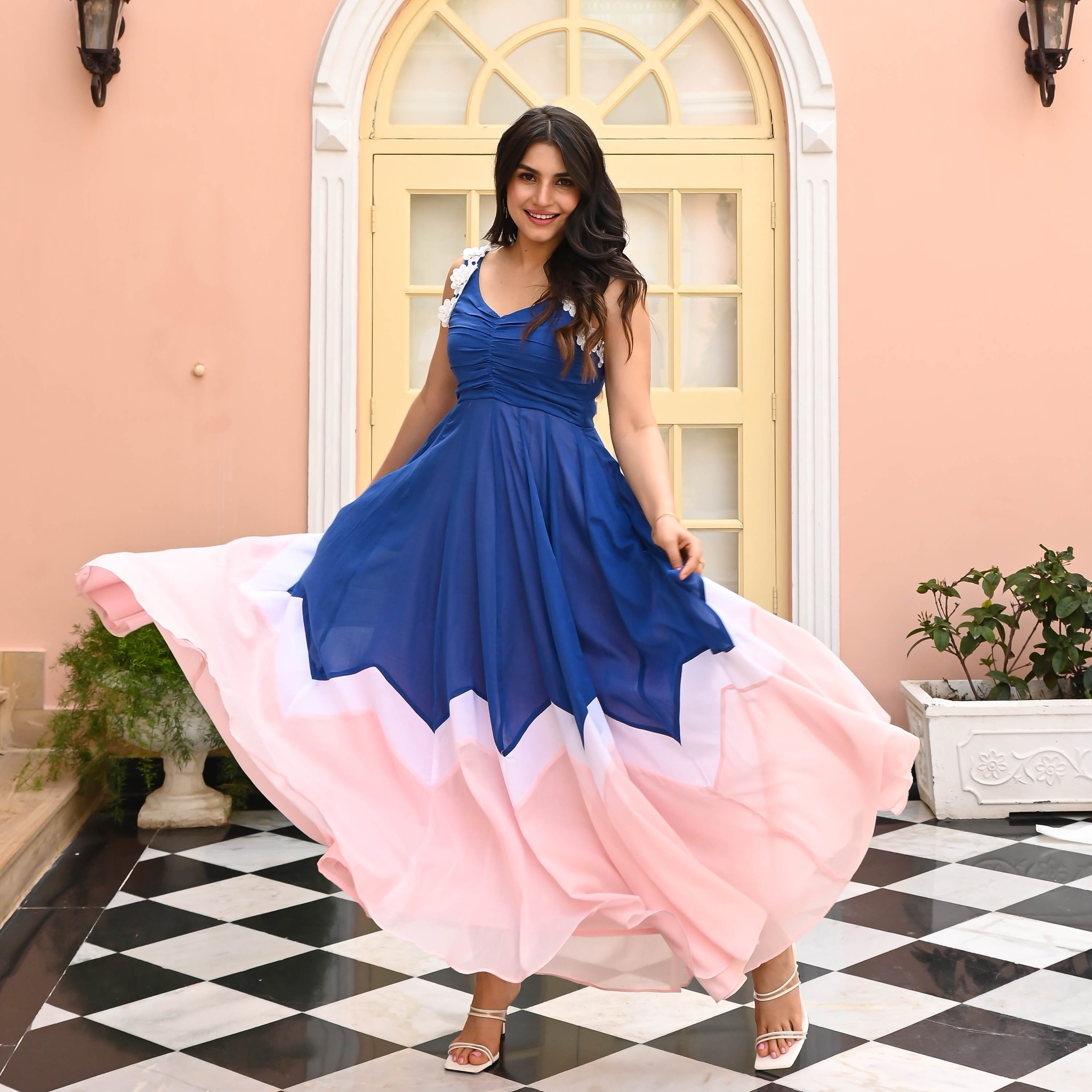 Bunaai Springtime Cotton Dress