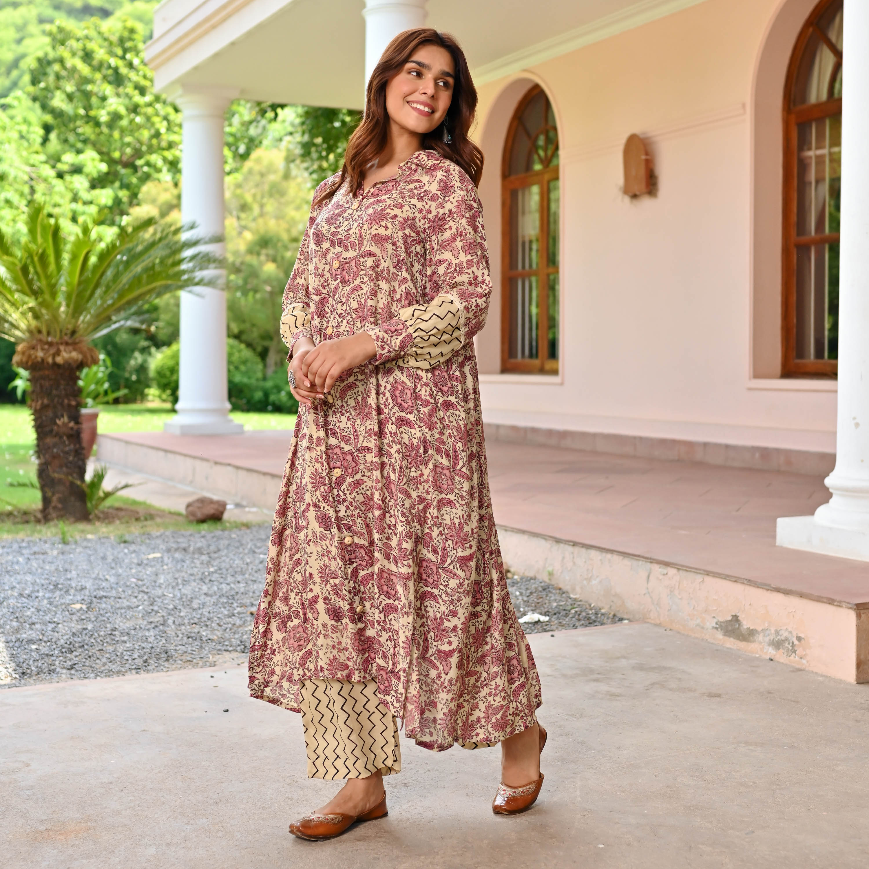 Saira Printed Matching Set