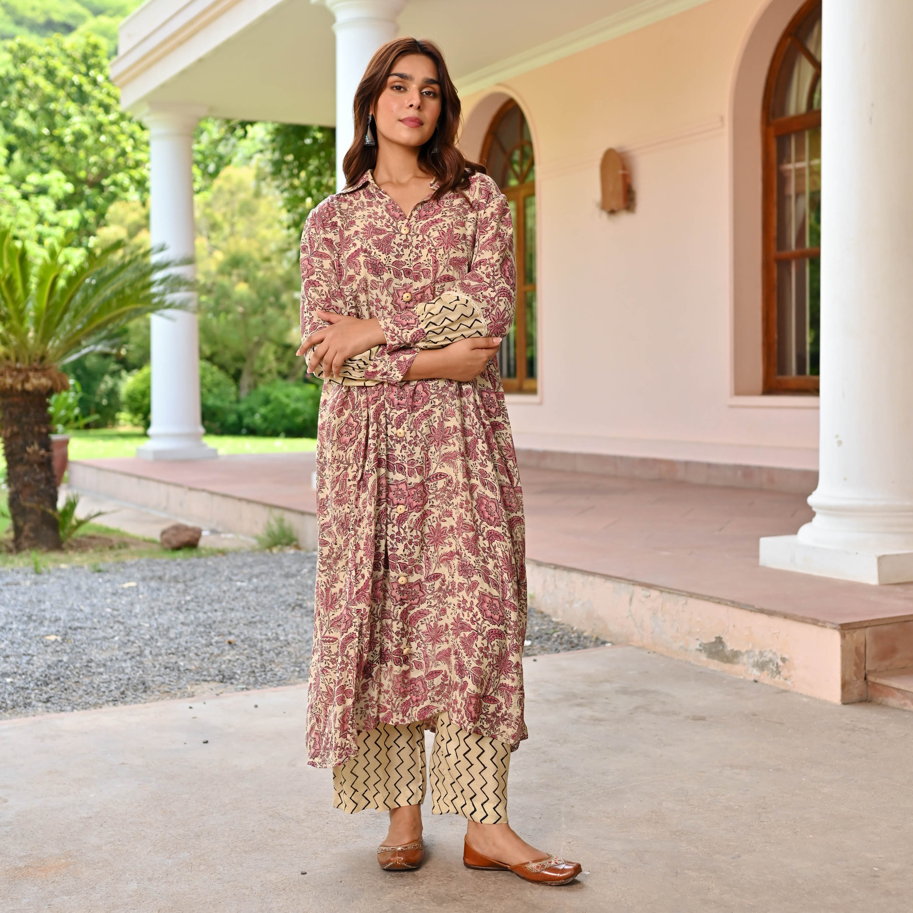 Saira Printed Matching Set