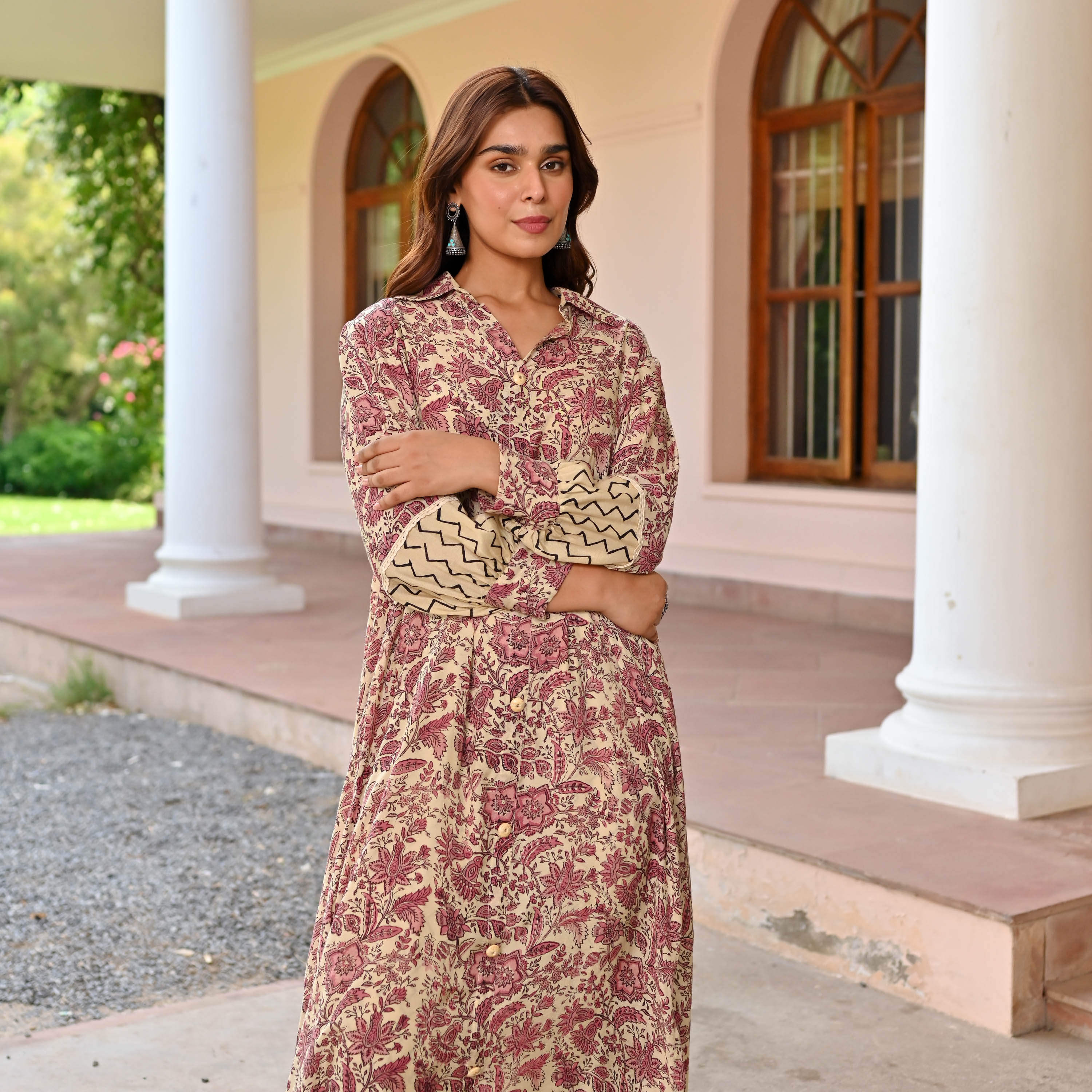 Saira Printed Matching Set