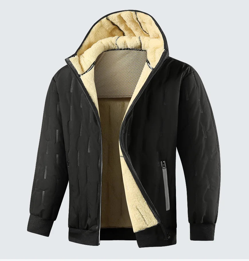 WinterDrive Thermo-Shield Slim-Fit Fleece-Lined Graphene Jacket