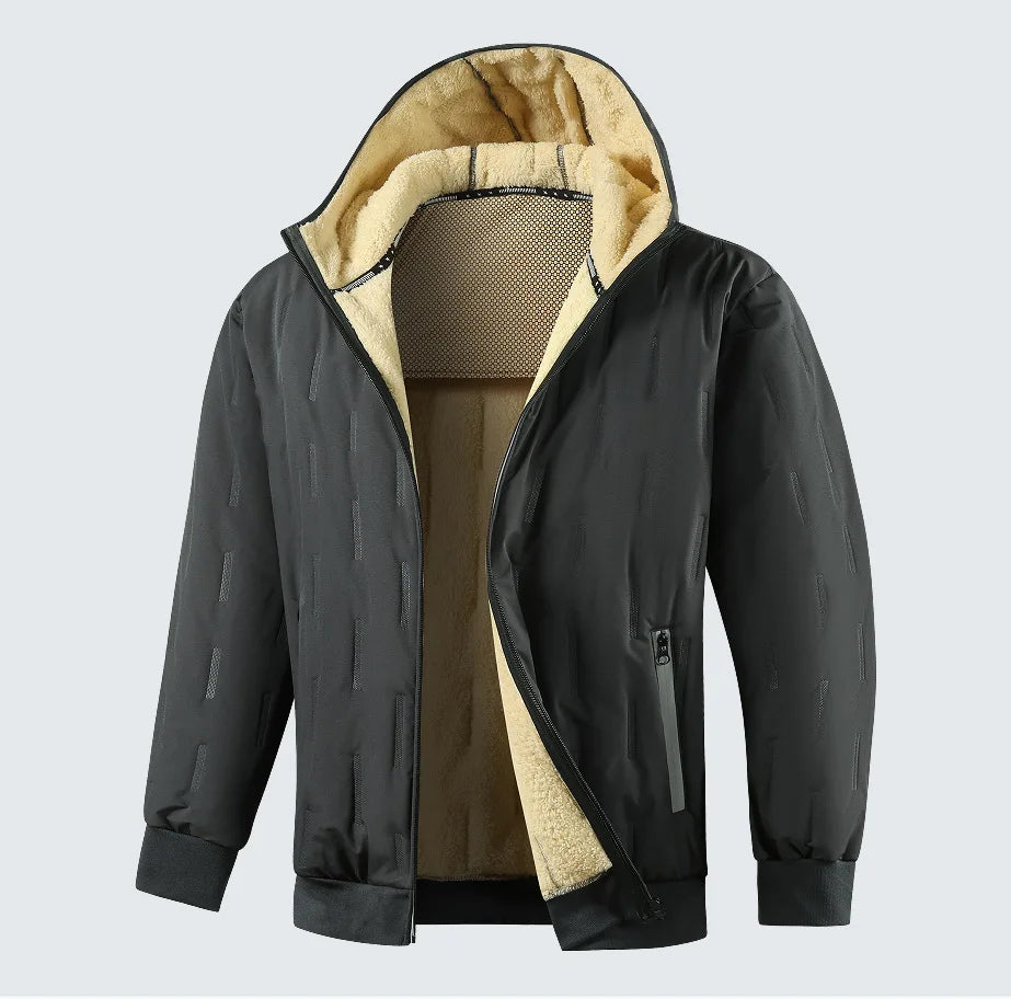 WinterDrive Thermo-Shield Slim-Fit Fleece-Lined Graphene Jacket