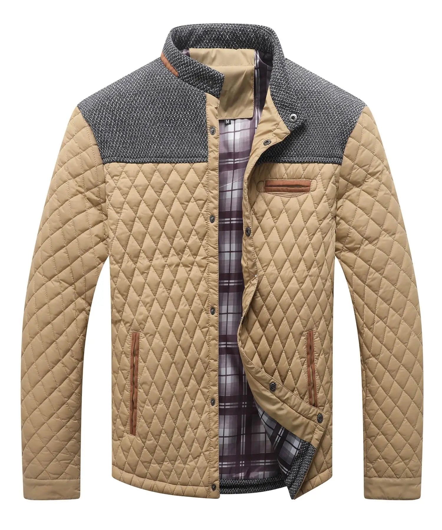 Signature Tunica Men's Diamond Quilted Puffer Down Jacket
