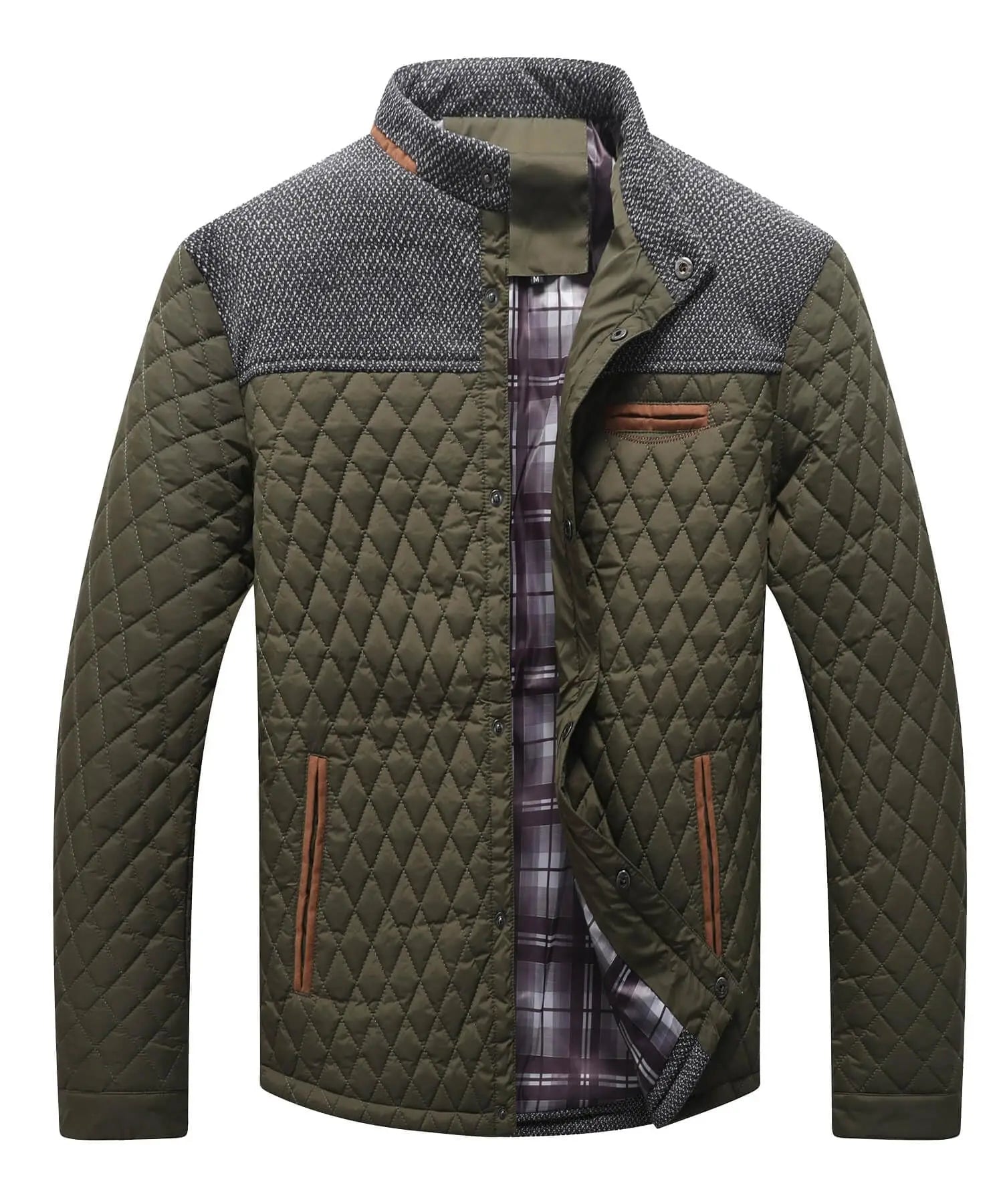 Signature Tunica Men's Diamond Quilted Puffer Down Jacket