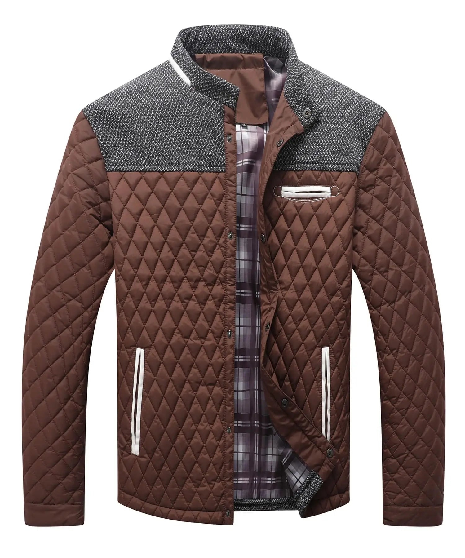 Signature Tunica Men's Diamond Quilted Puffer Down Jacket
