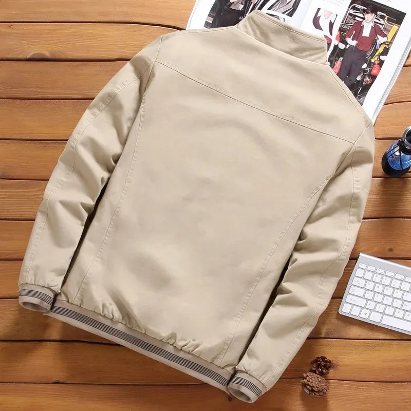 Signature Tunica Men's Fleece Thickened Aviator Jacket For Mens