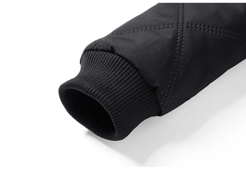 Signature Tunica Men's Thick Warm Parker Checkered Cotton Jacket