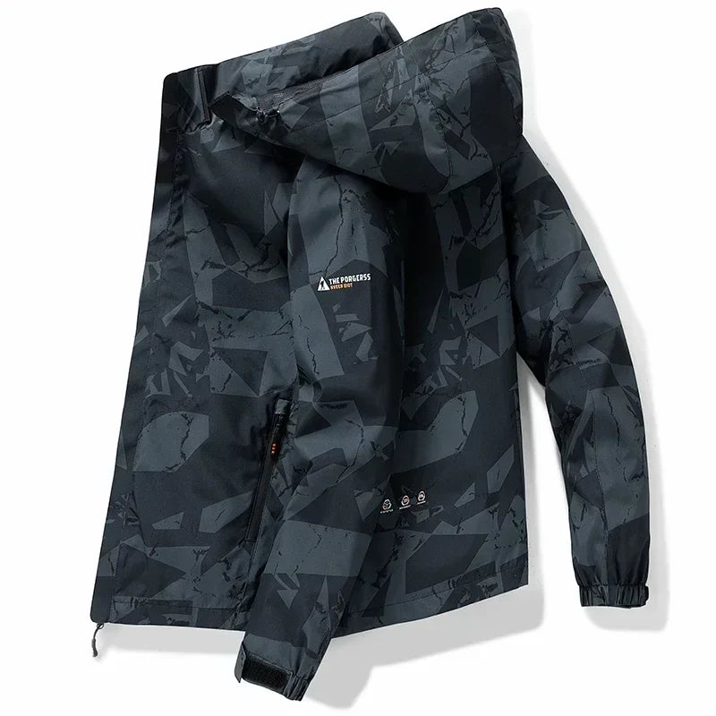 Signature Tunica Men's Waterproof Fashion Loose Fit Camo Workwear Jacket