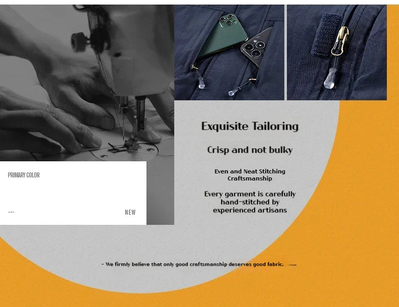 Signature Tunica Men's Waterproof Windbreaker & Autumn Workwear & Fishing Jacket