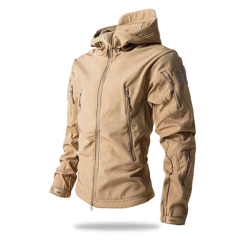 Signature Tunica Tactical Jacket Waterproof Fleece Hooded Camping Jacket