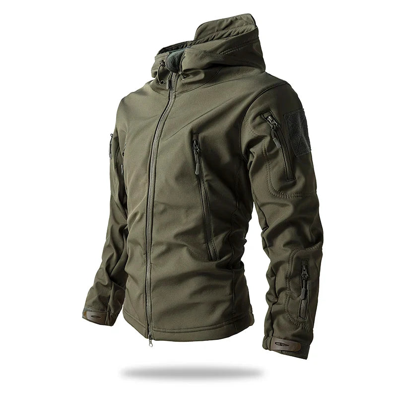 Signature Tunica Tactical Jacket Waterproof Fleece Hooded Camping Jacket
