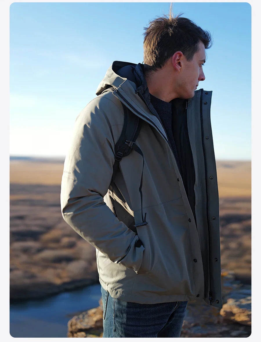 Signature Tunica Water Repellent Outdoor Hiking Rain Coat Jacket