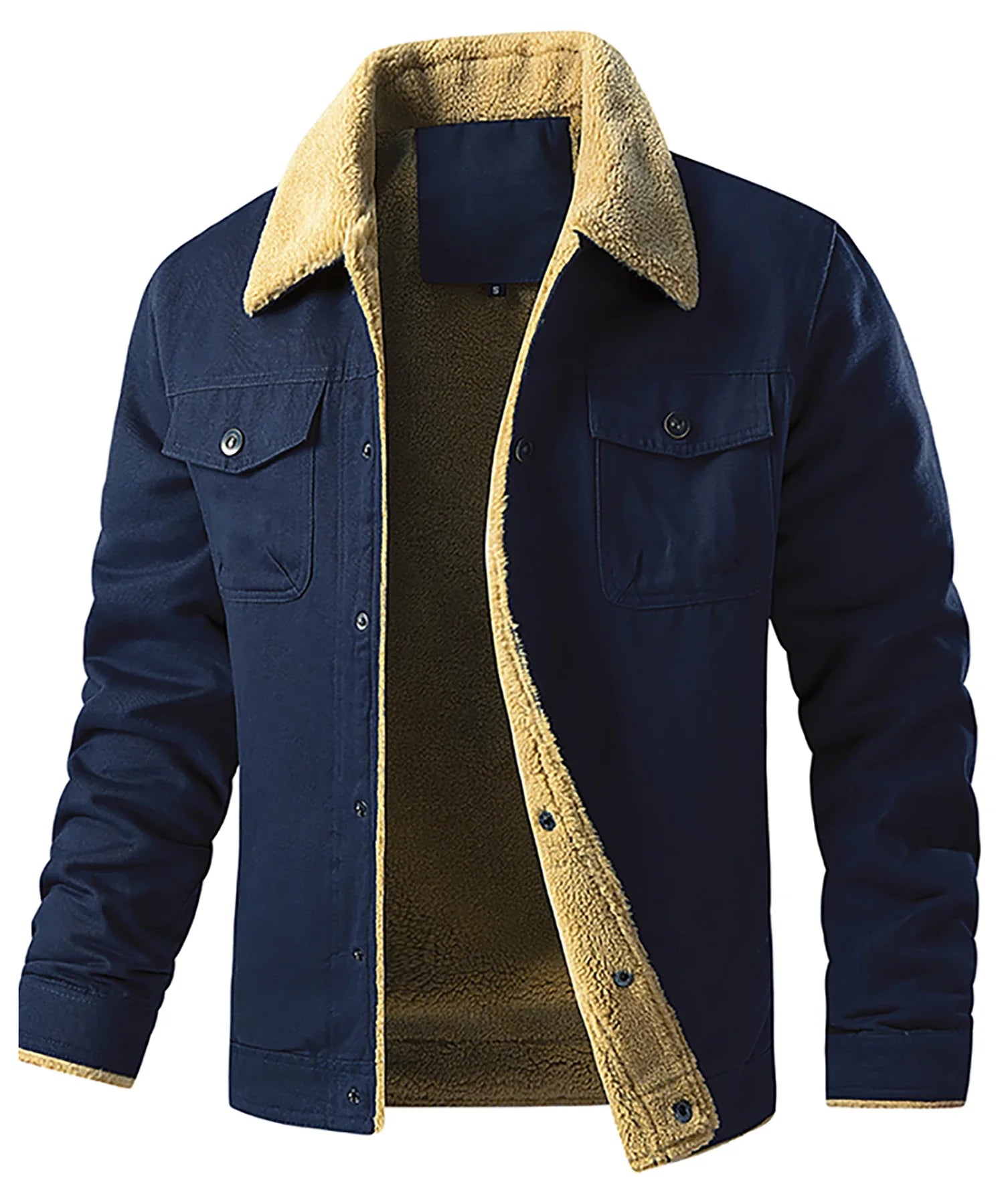 Signature Tunica Men's Faux Shearling Lined Parka Warm Winter Coat